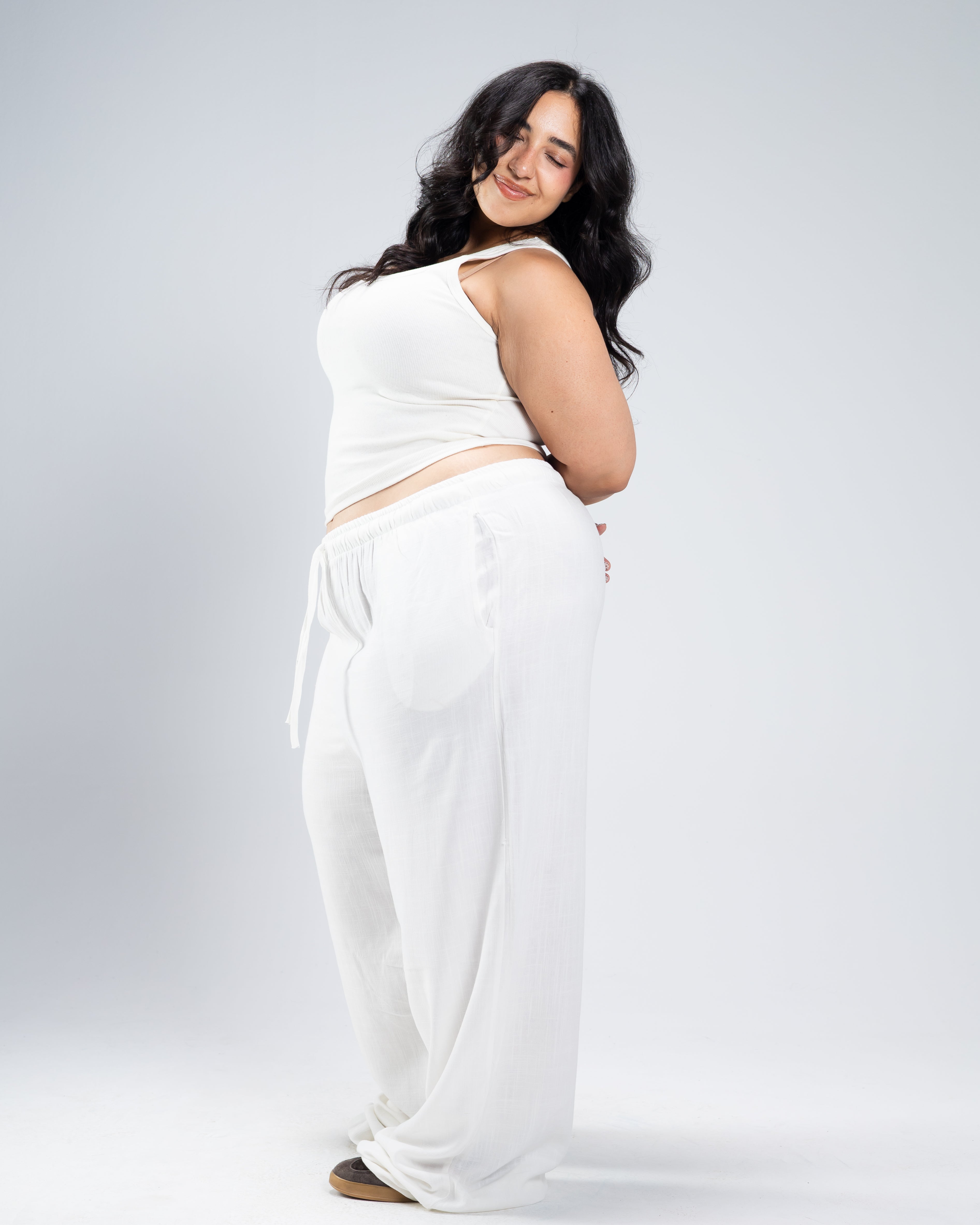 Off-white mamie linen