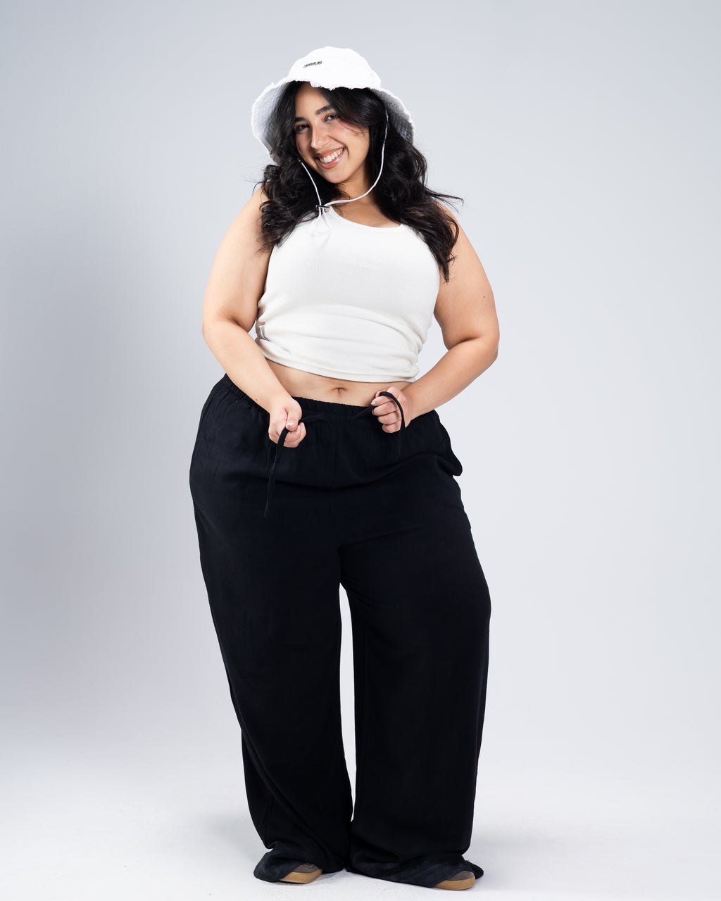 Black mamie linen