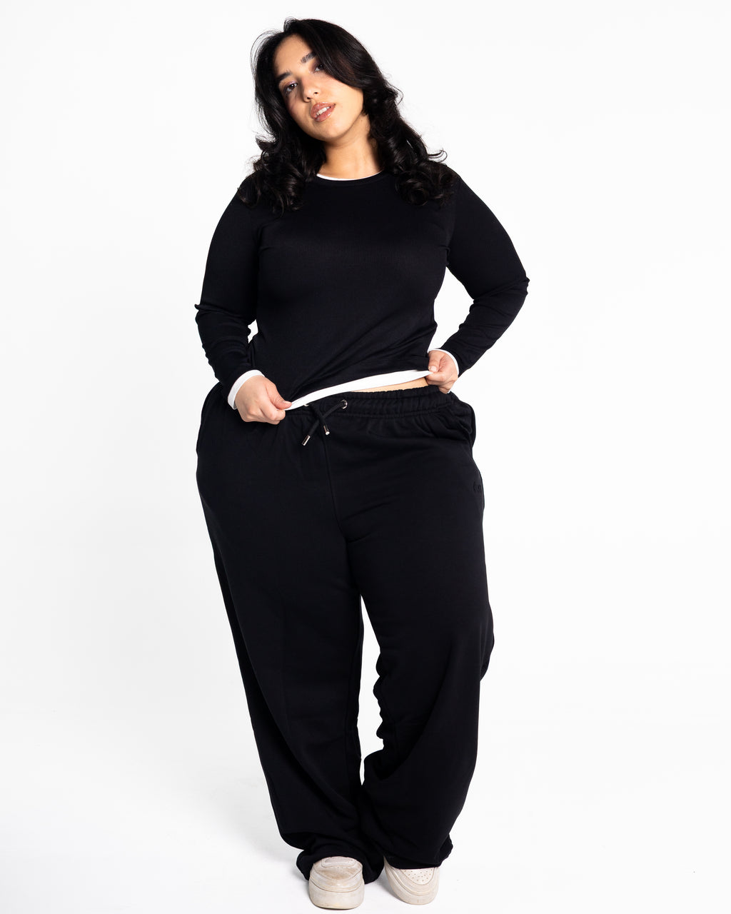 Grand-mere black sweatpants 2.0