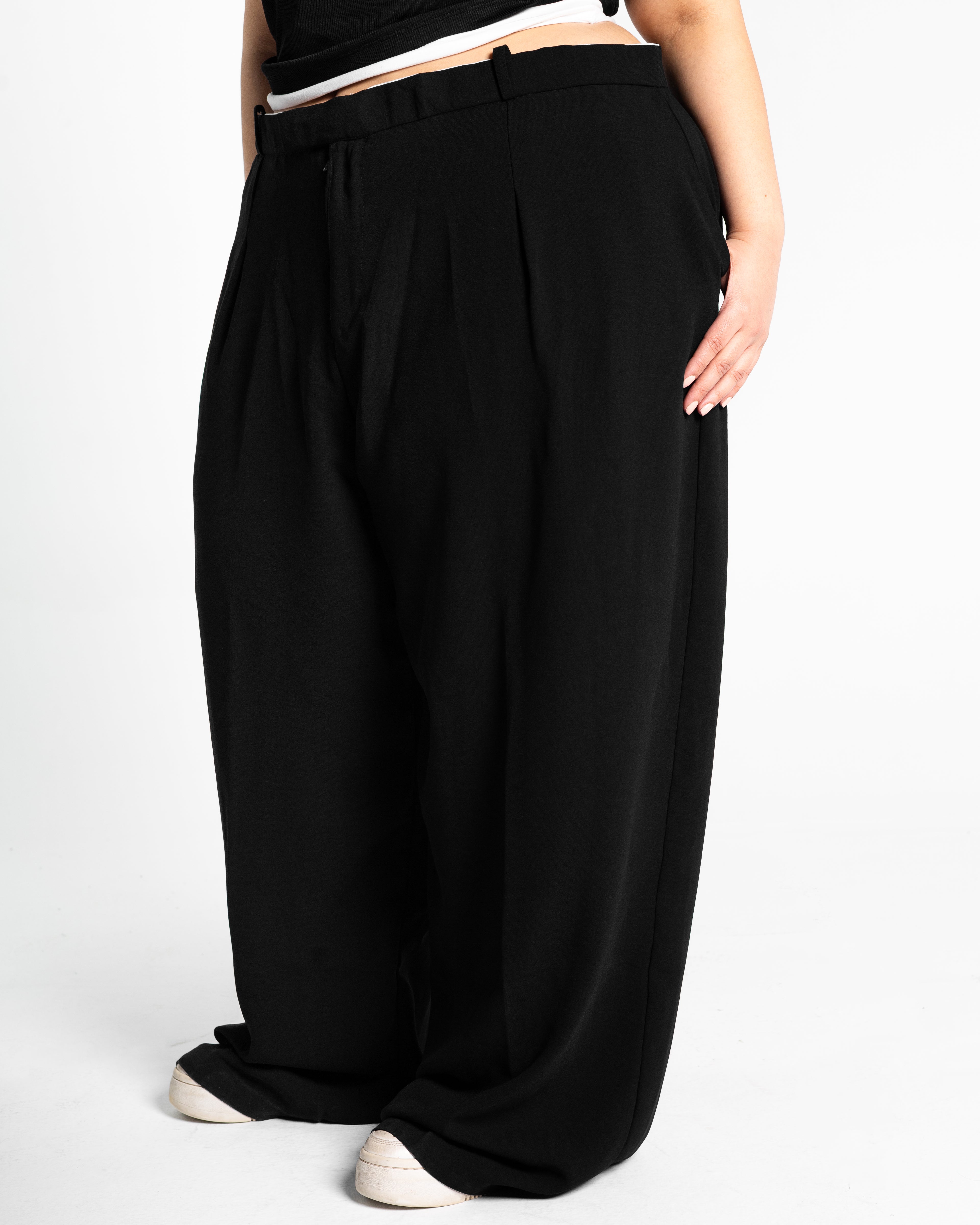 Mimi black tailored pants