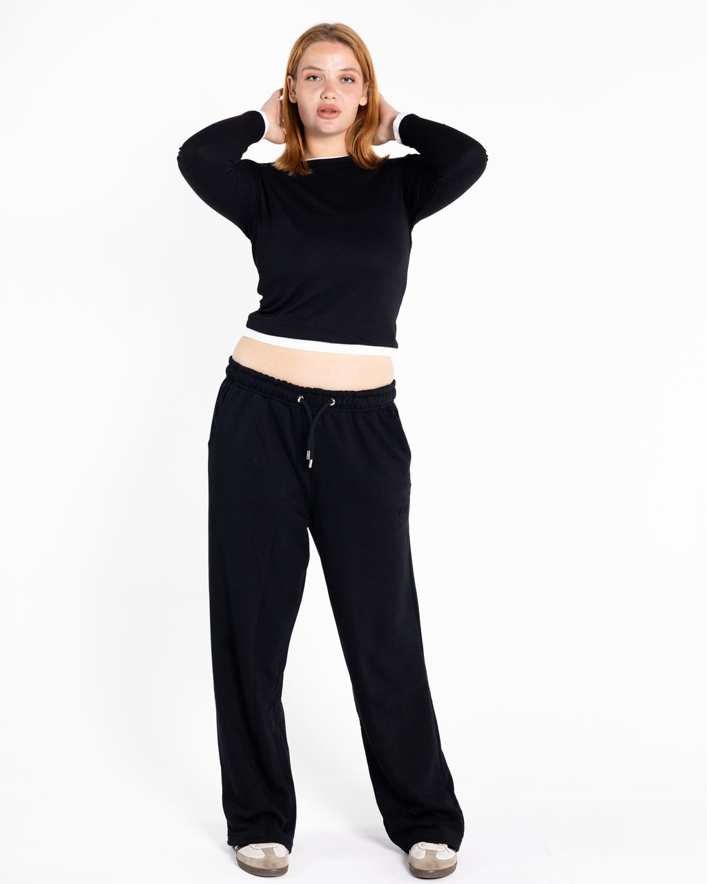 Grand-mere black sweatpants 2.0