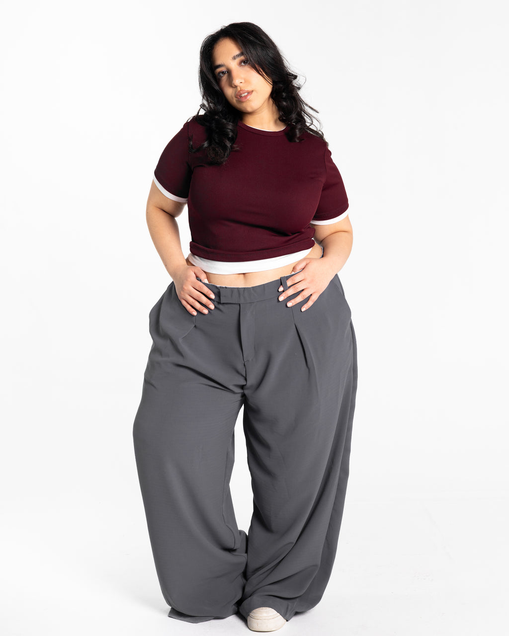 Mimi grey tailored pants