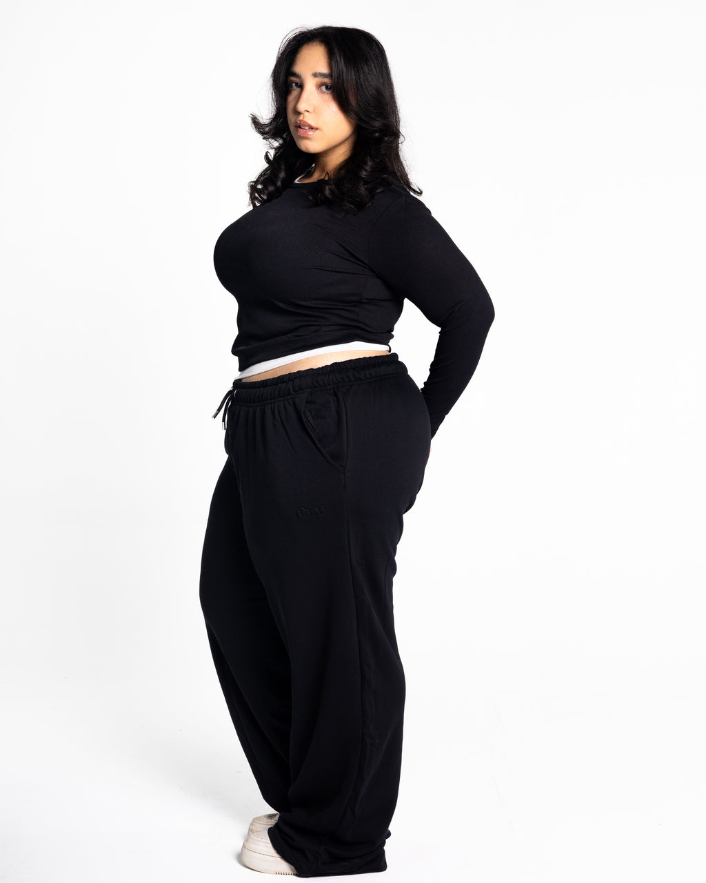 Grand-mere black sweatpants 2.0