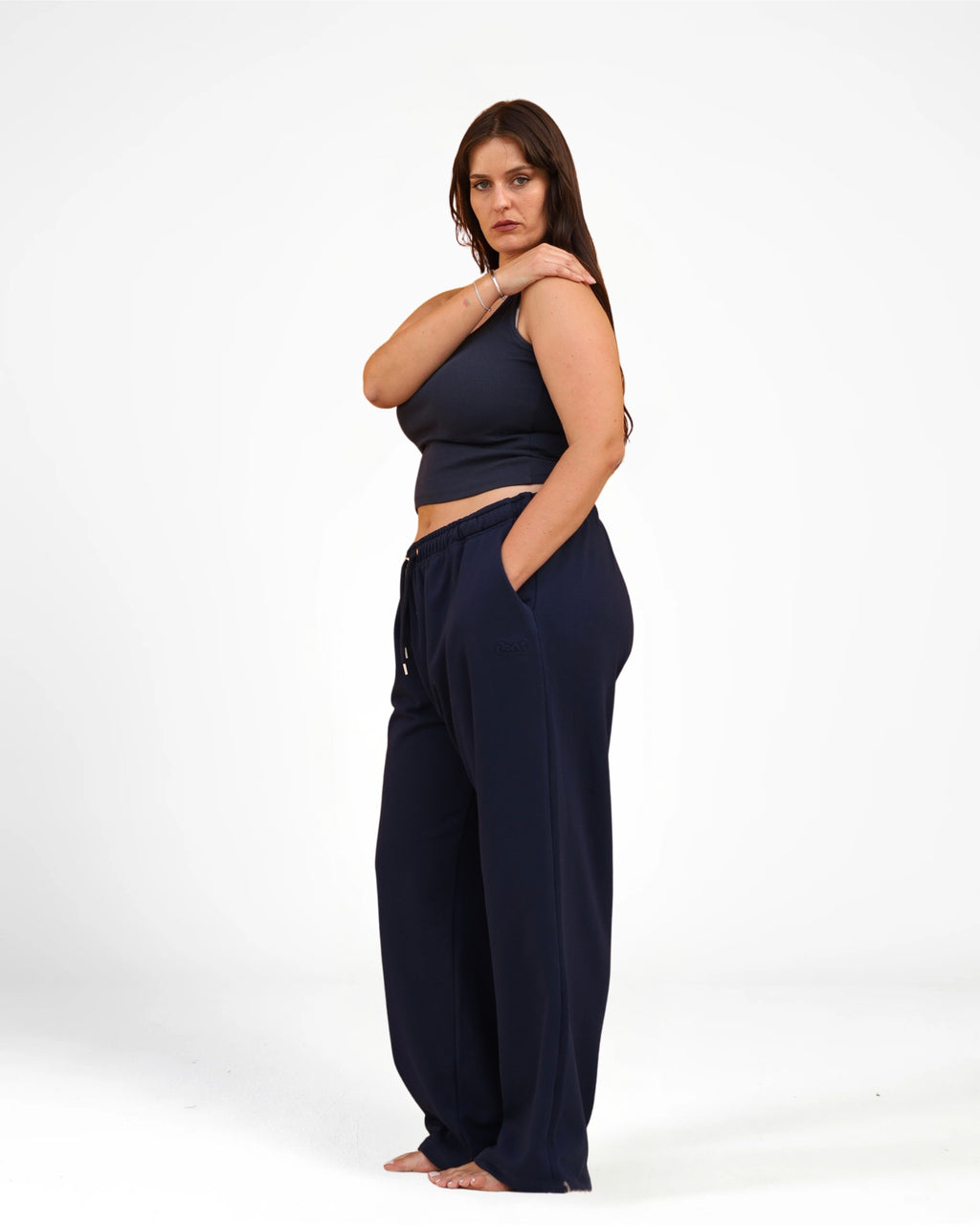 Grand-mere navy sweatpants 2.0
