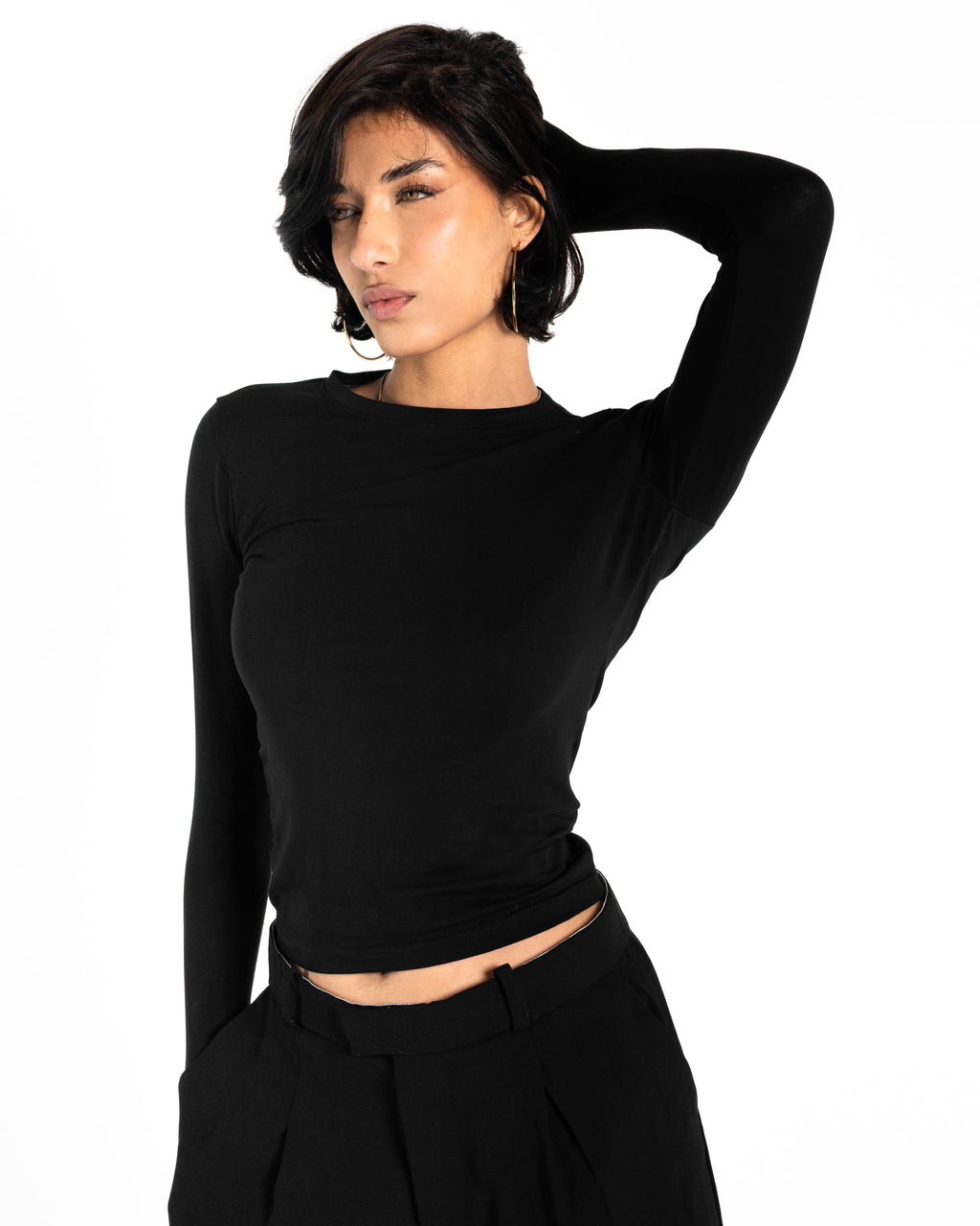 Black Oma top