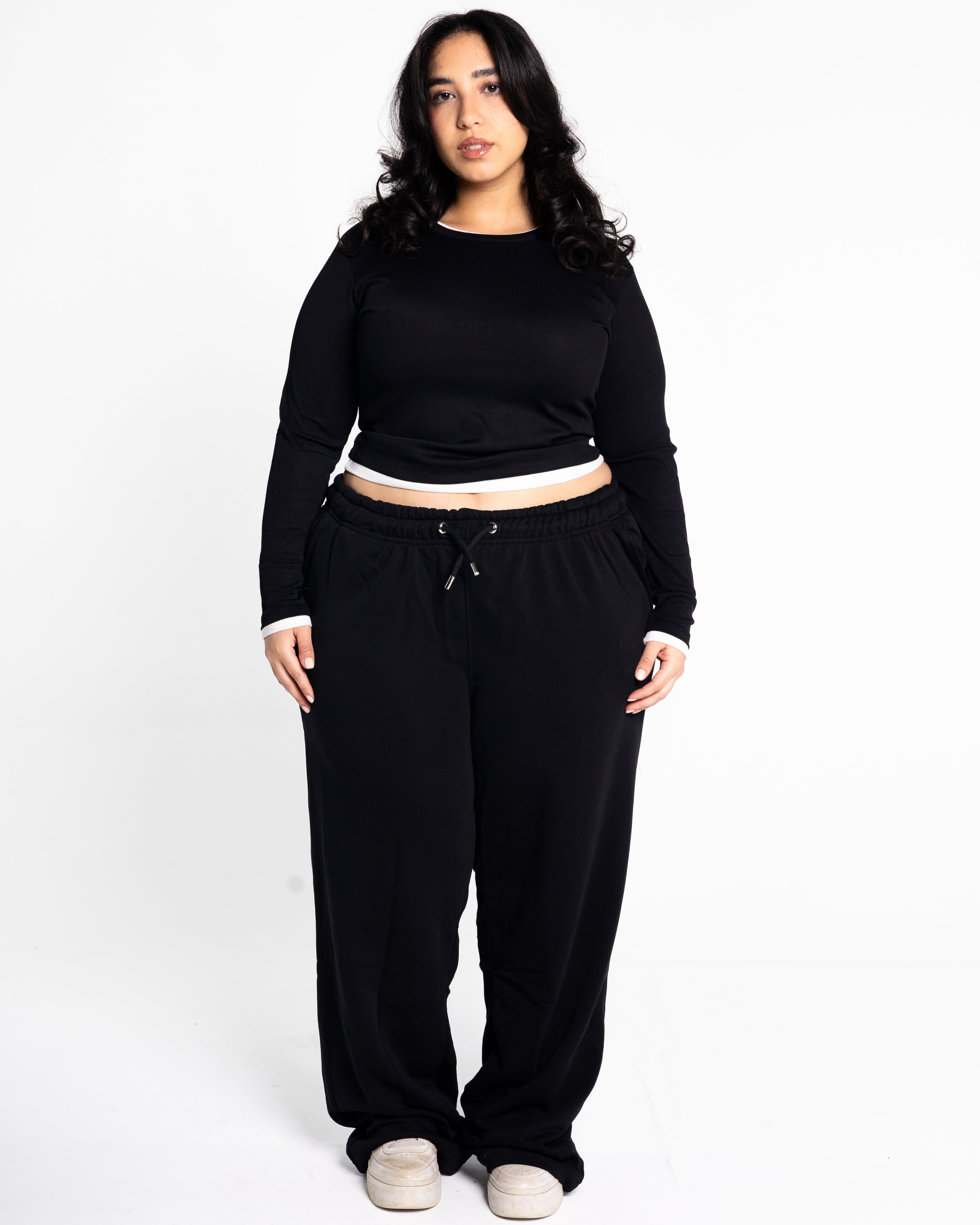 Grand-mere black sweatpants 2.0