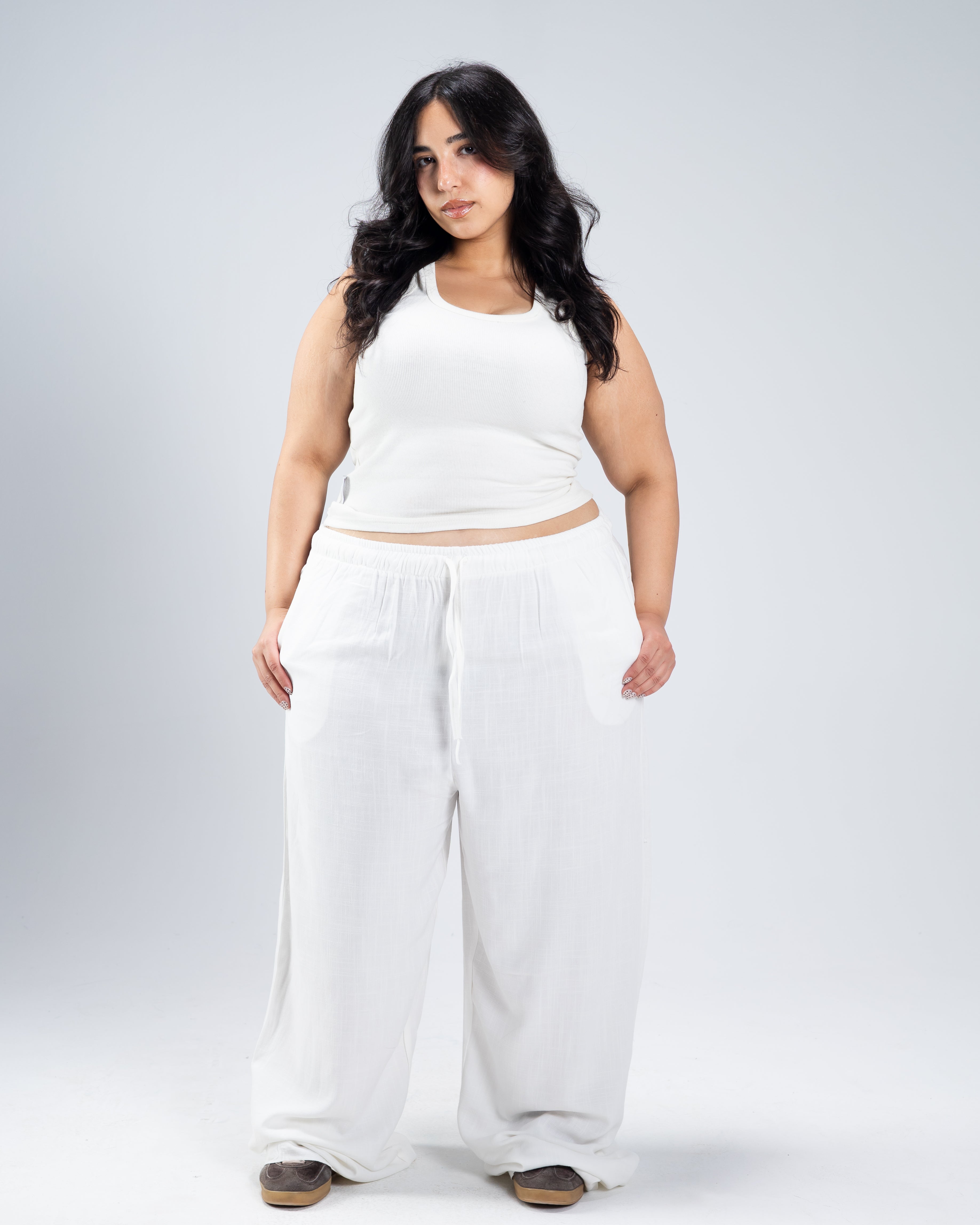 Off-white mamie linen