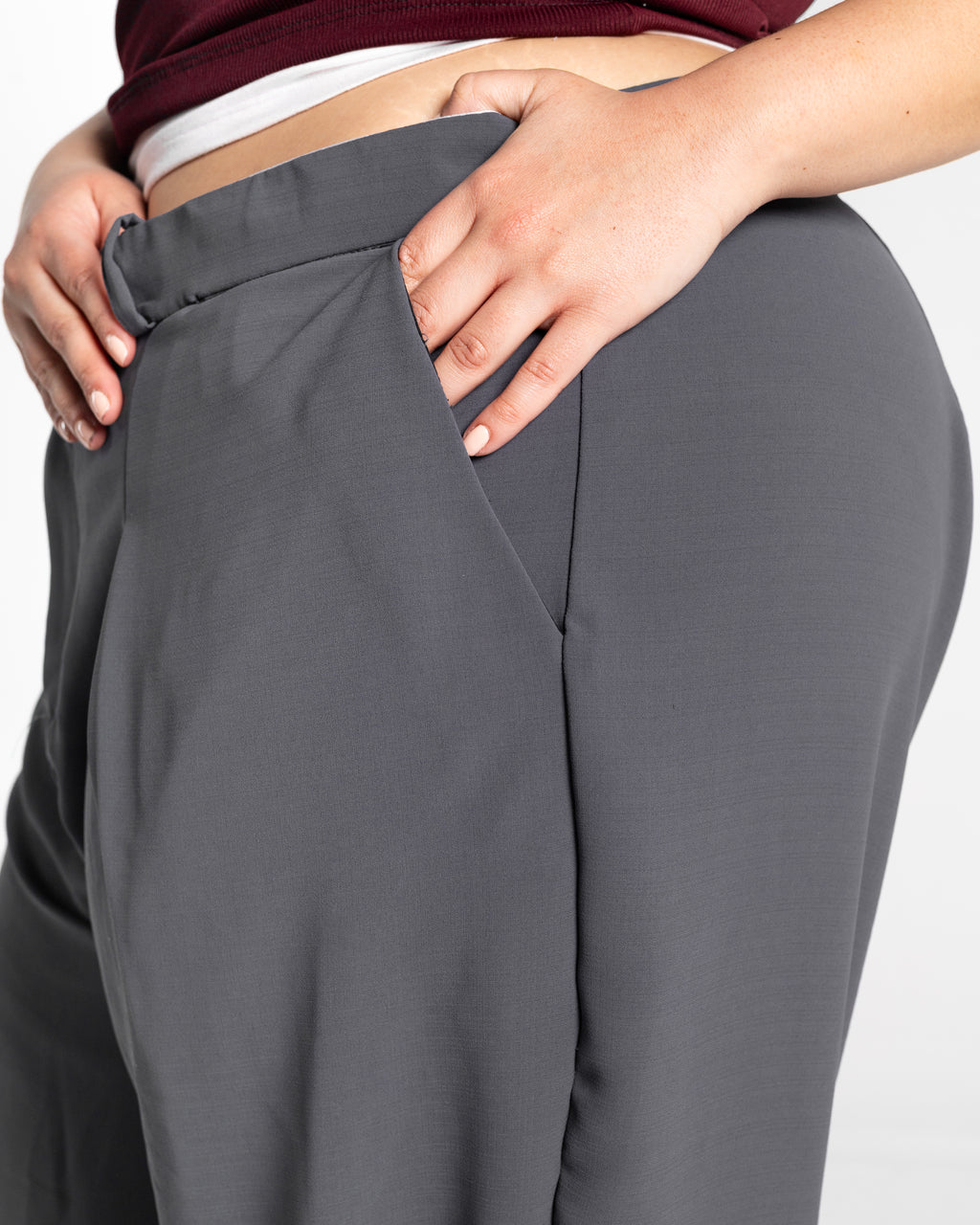 Mimi grey tailored pants