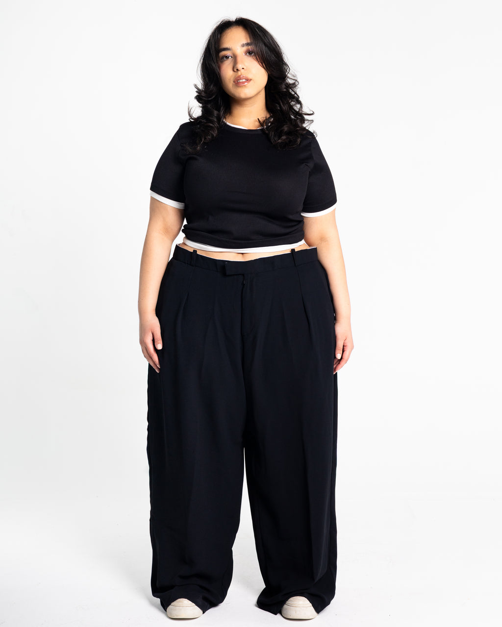 Mimi black tailored pants