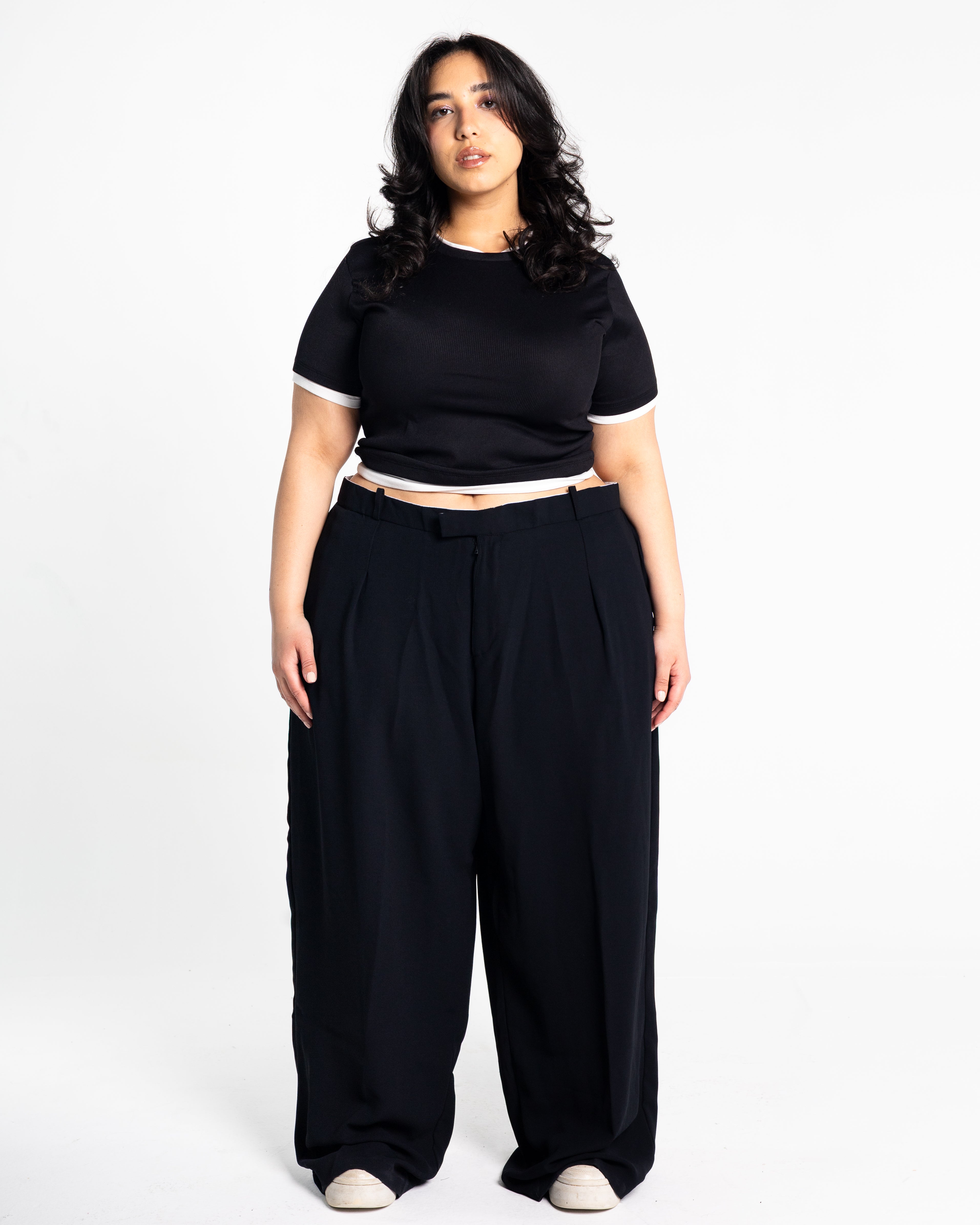 Mimi black tailored pants