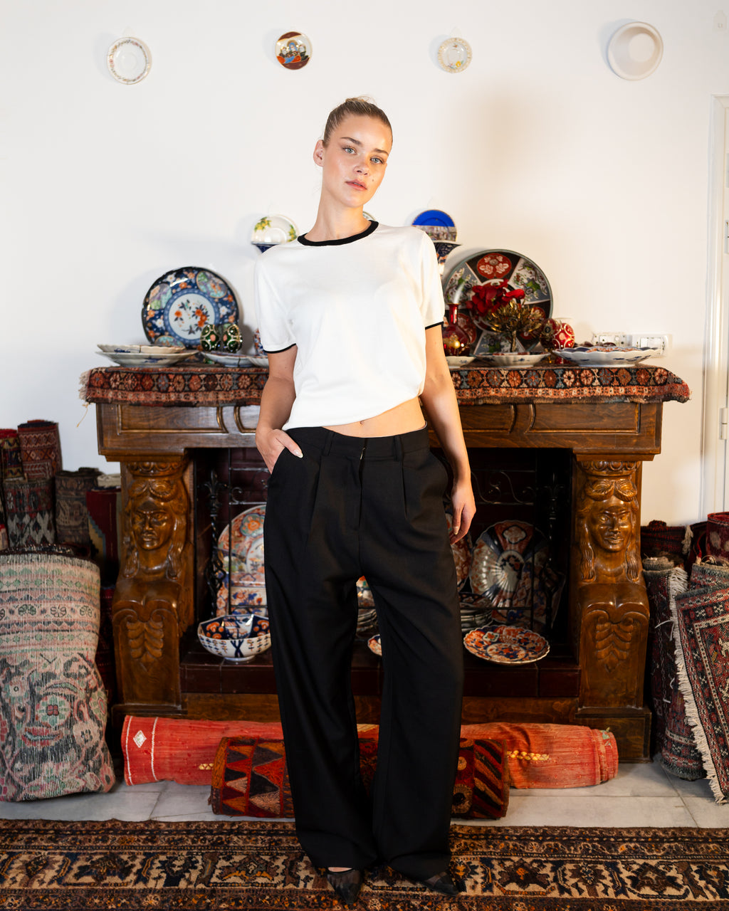 Mimi black tailored pants 2.0