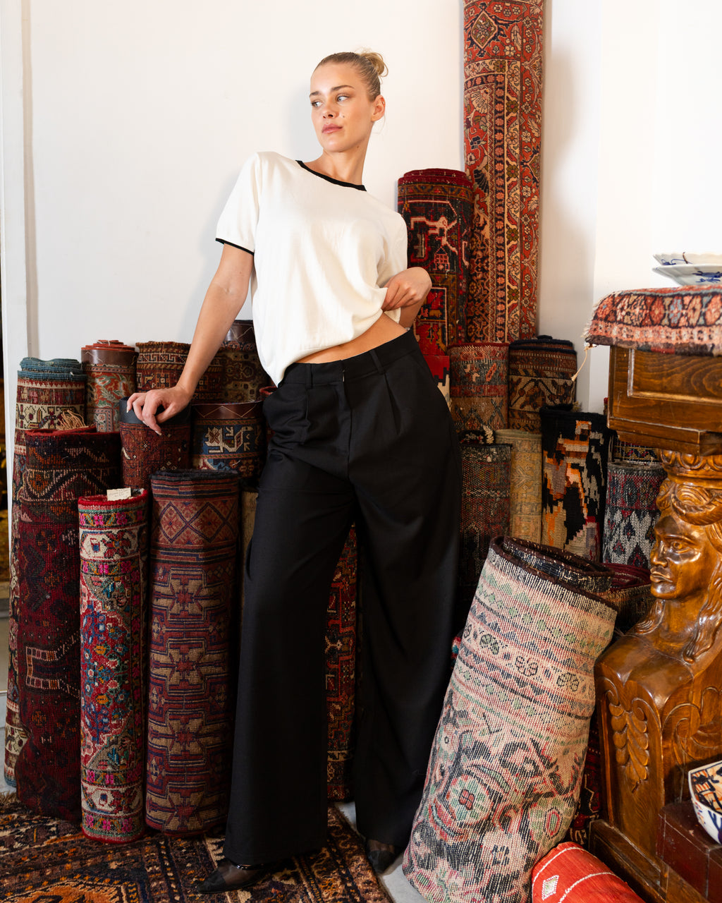 Mimi black tailored pants 2.0