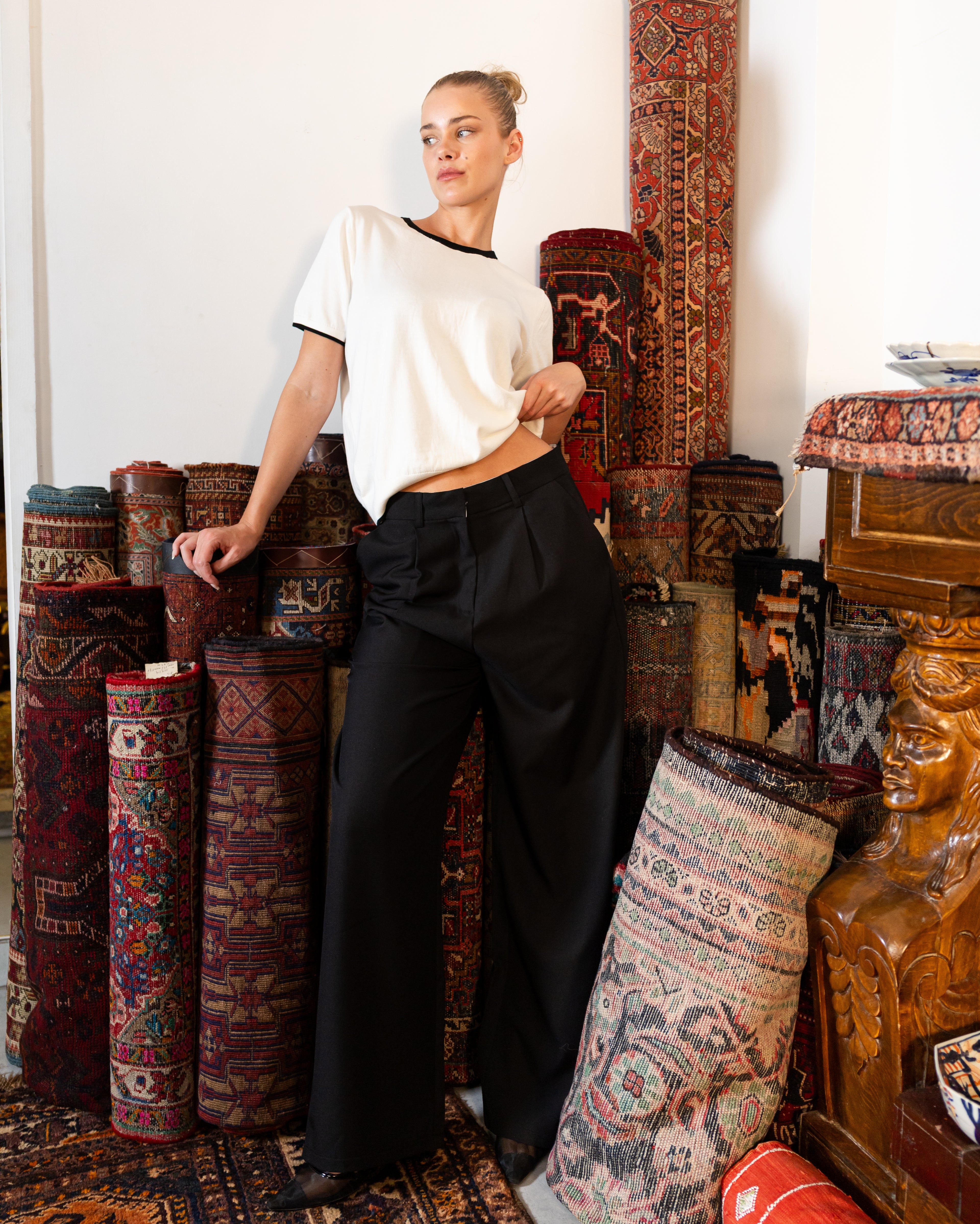 Mimi black tailored pants 2.0