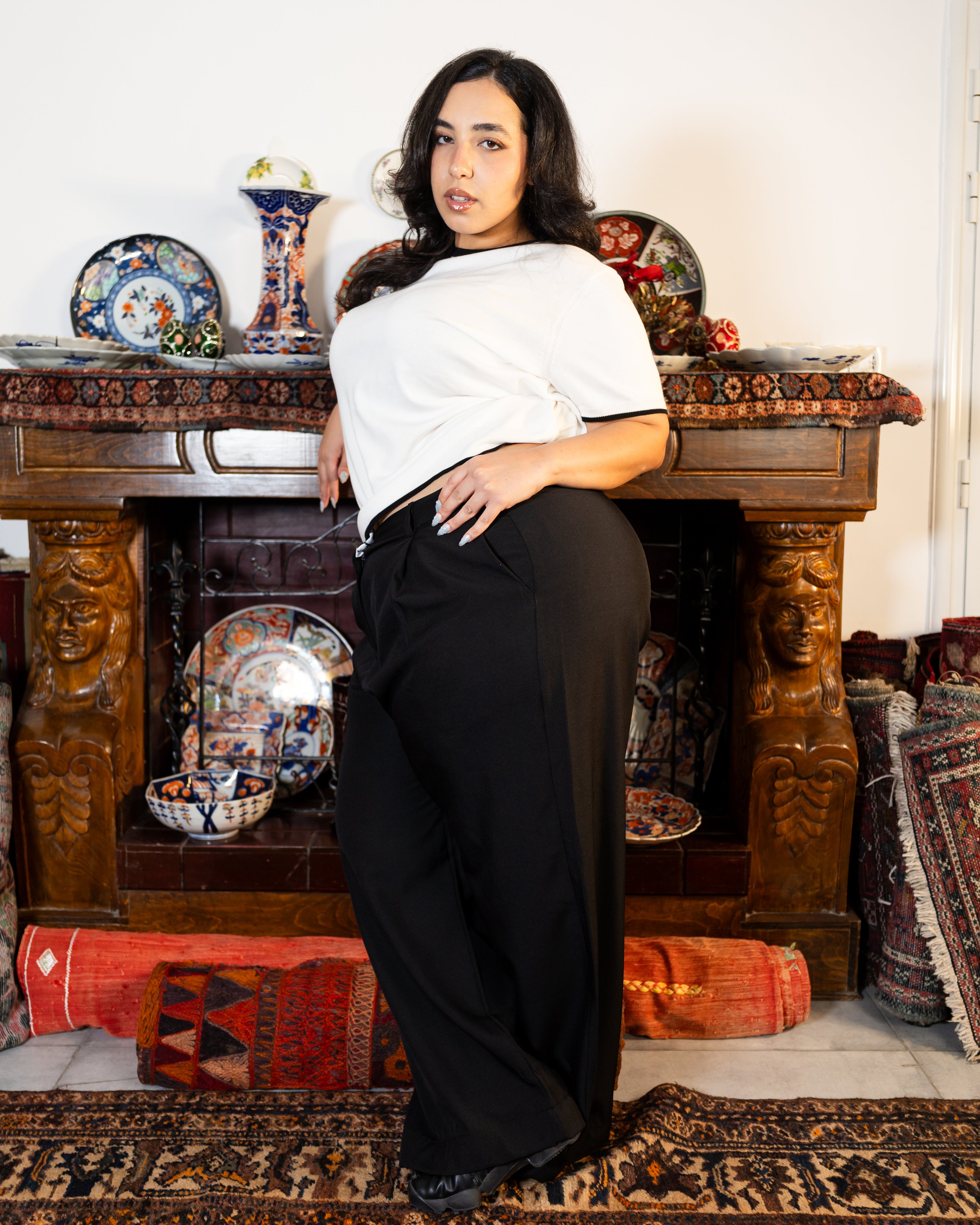 Mimi black tailored pants 2.0
