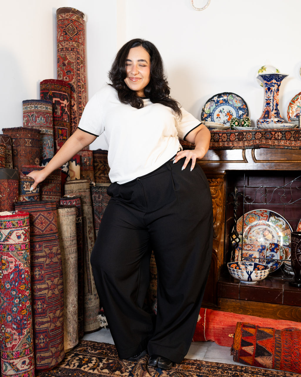 Mimi black tailored pants 2.0