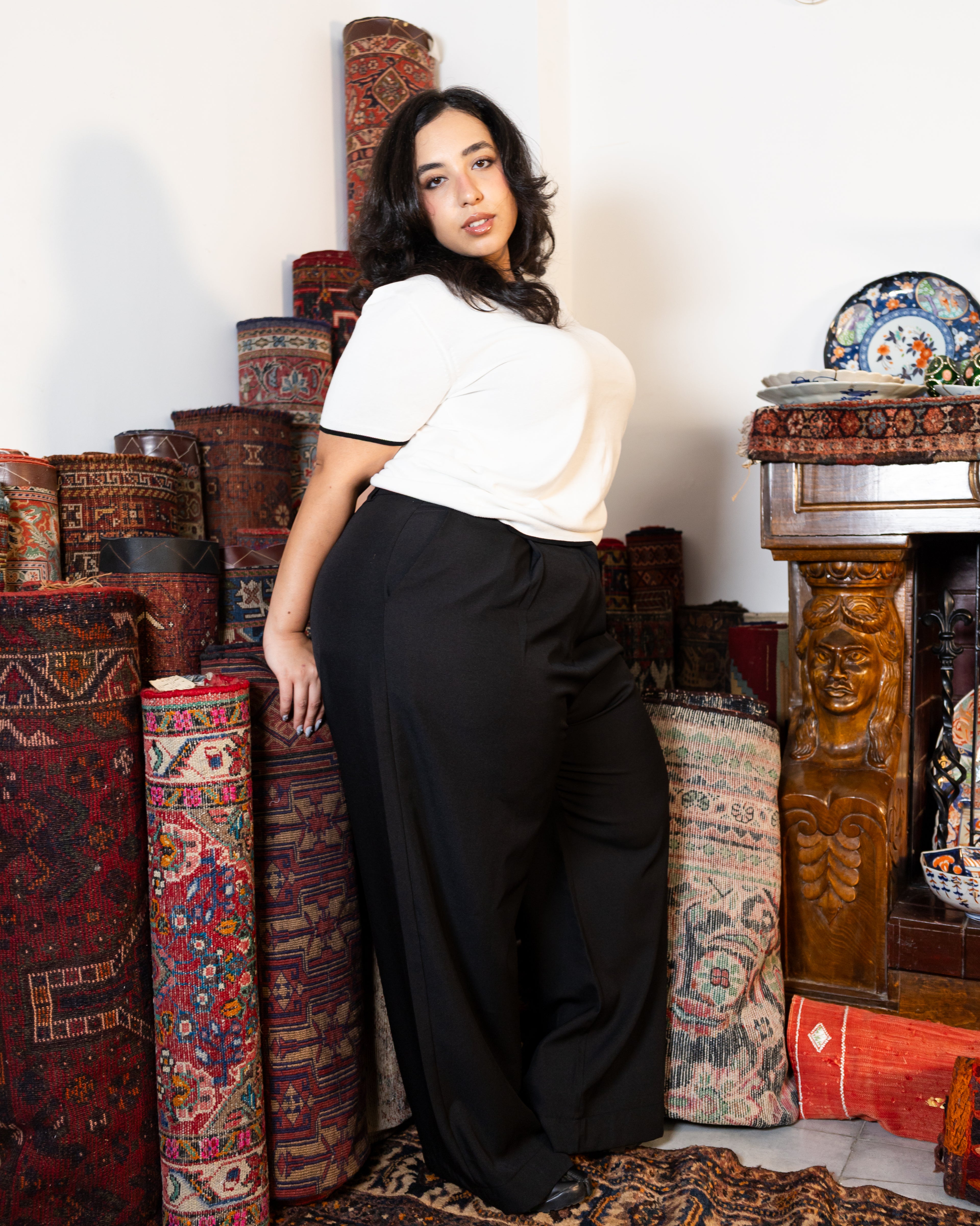 Mimi black tailored pants 2.0