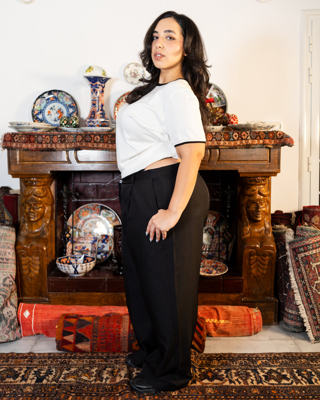Mimi black tailored pants 2.0