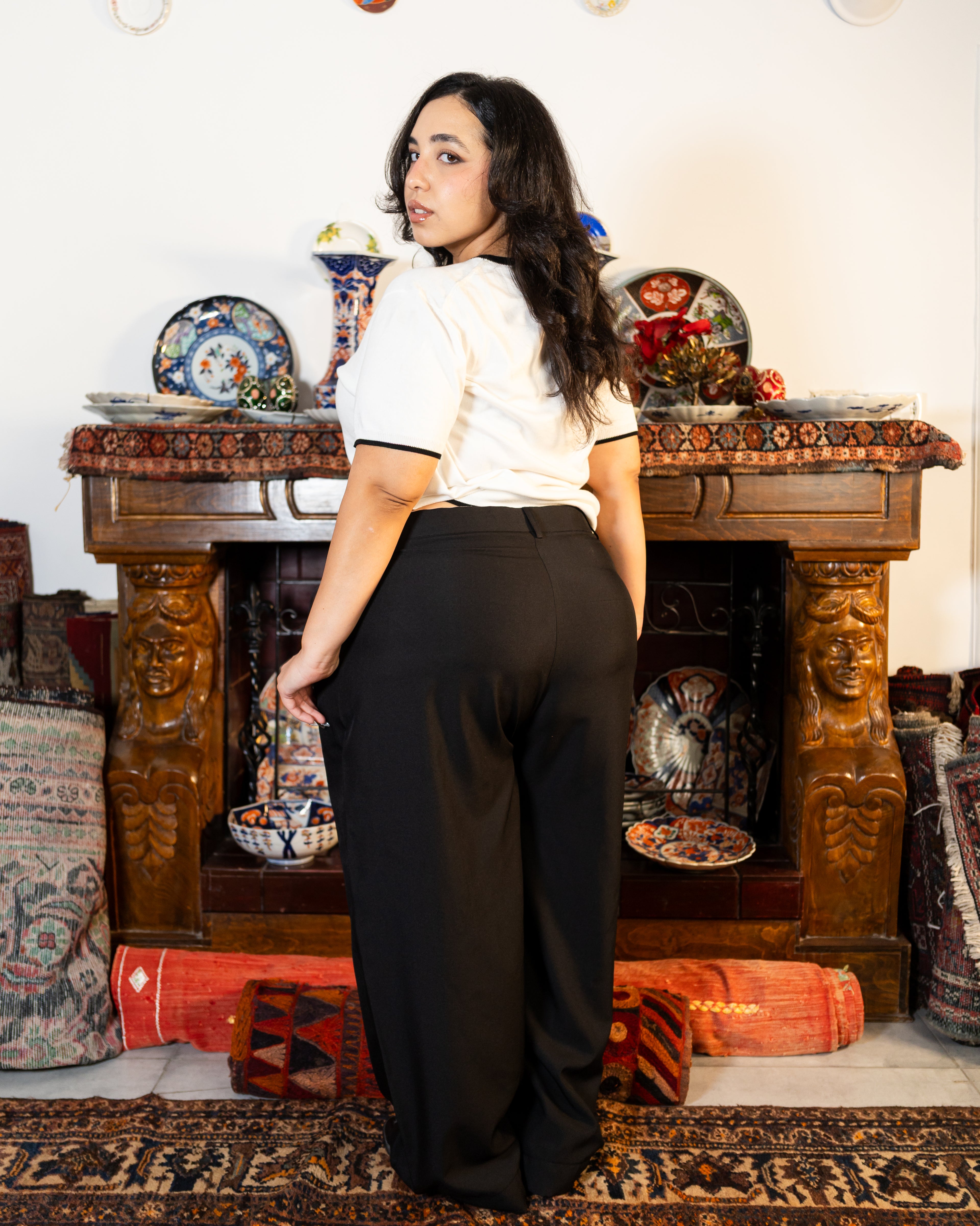Mimi black tailored pants 2.0