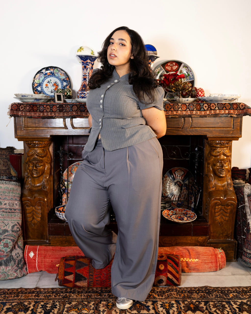 Mimi grey tailored pants 2.0