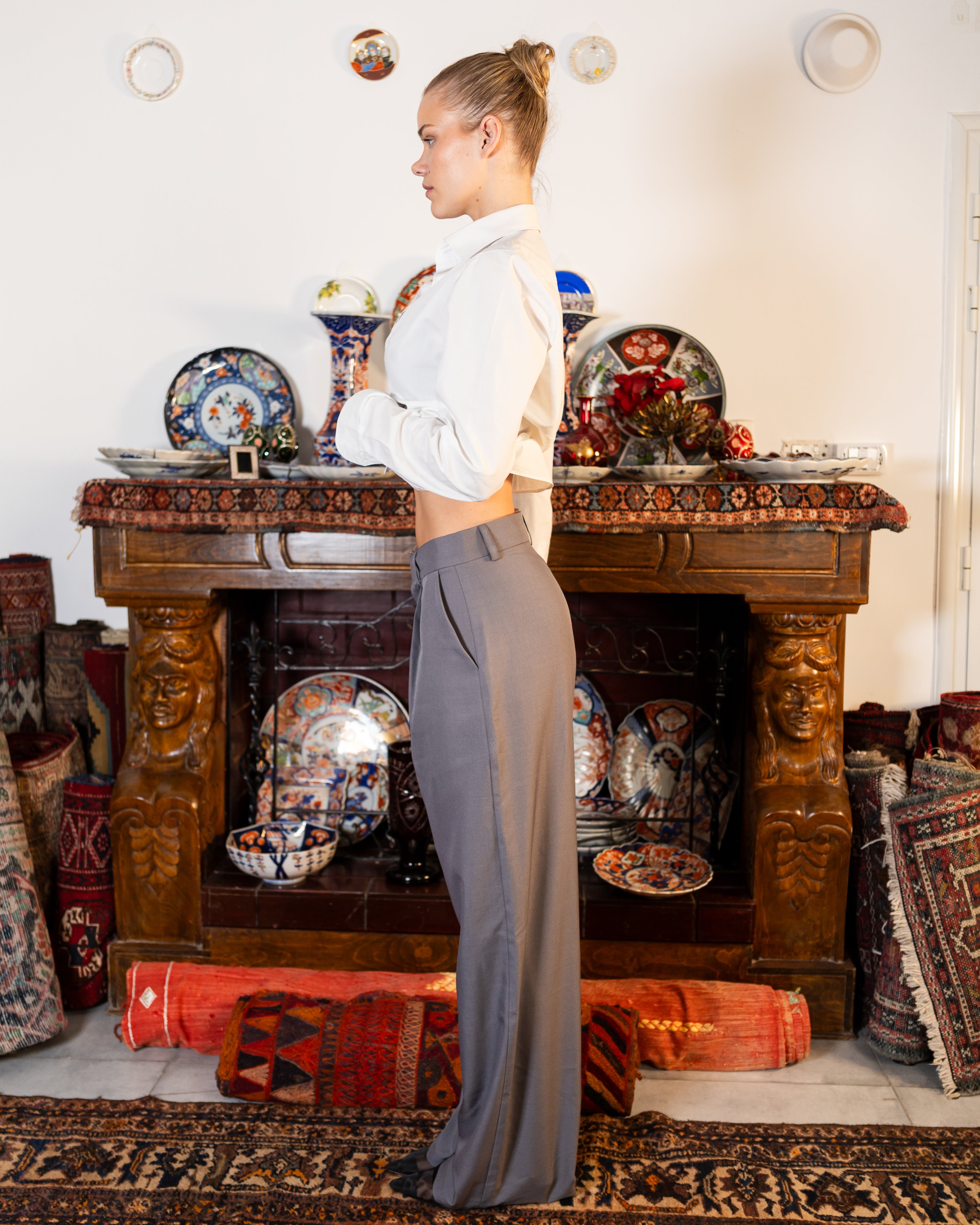 Mimi grey tailored pants 2.0