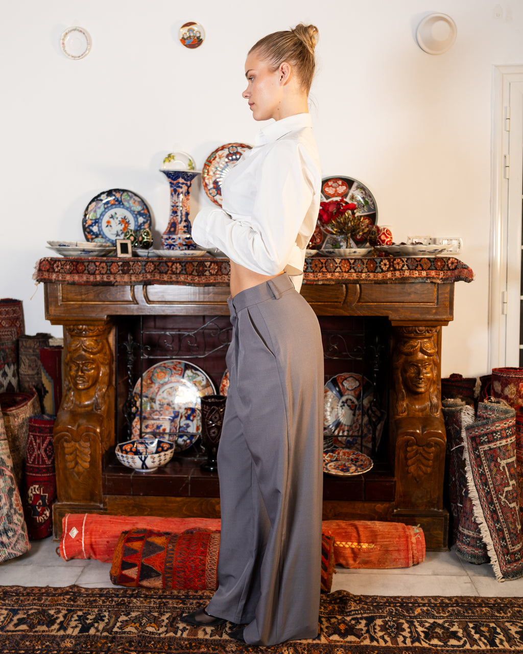 Mimi grey tailored pants 2.0