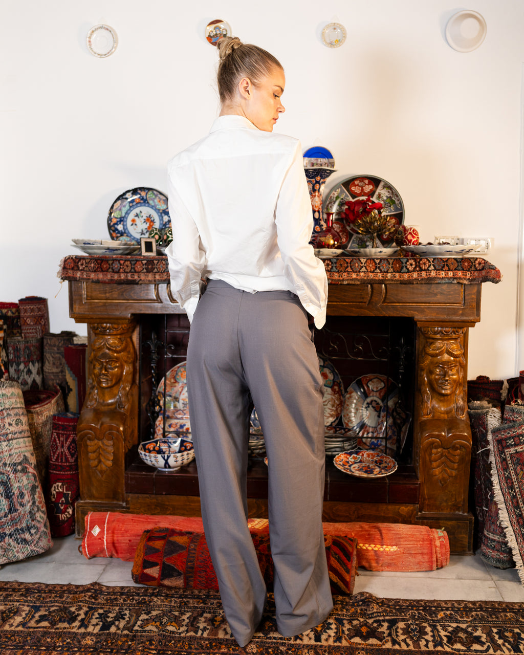 Mimi grey tailored pants 2.0