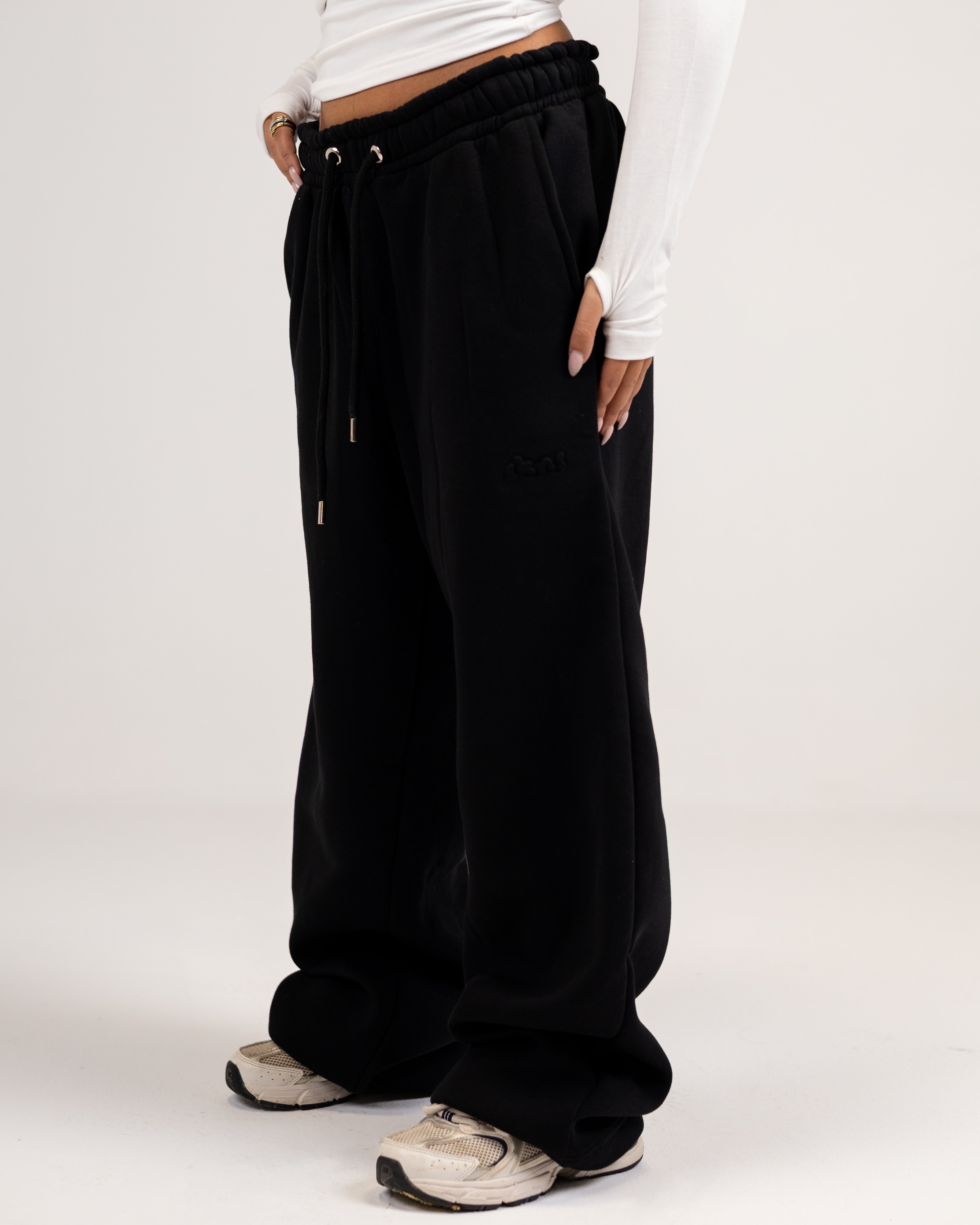Grand-mere black sweatpants