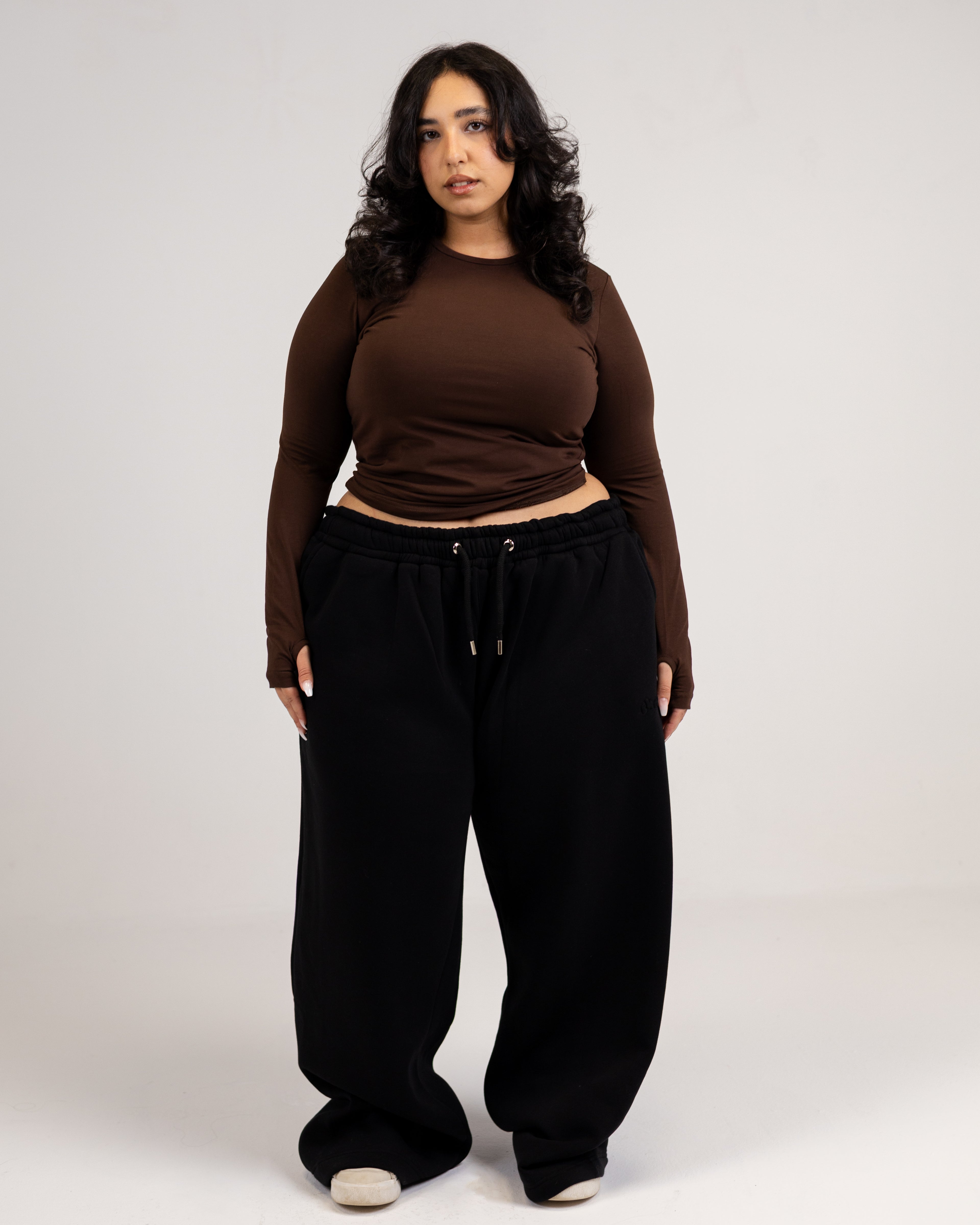 Grand-mere black sweatpants