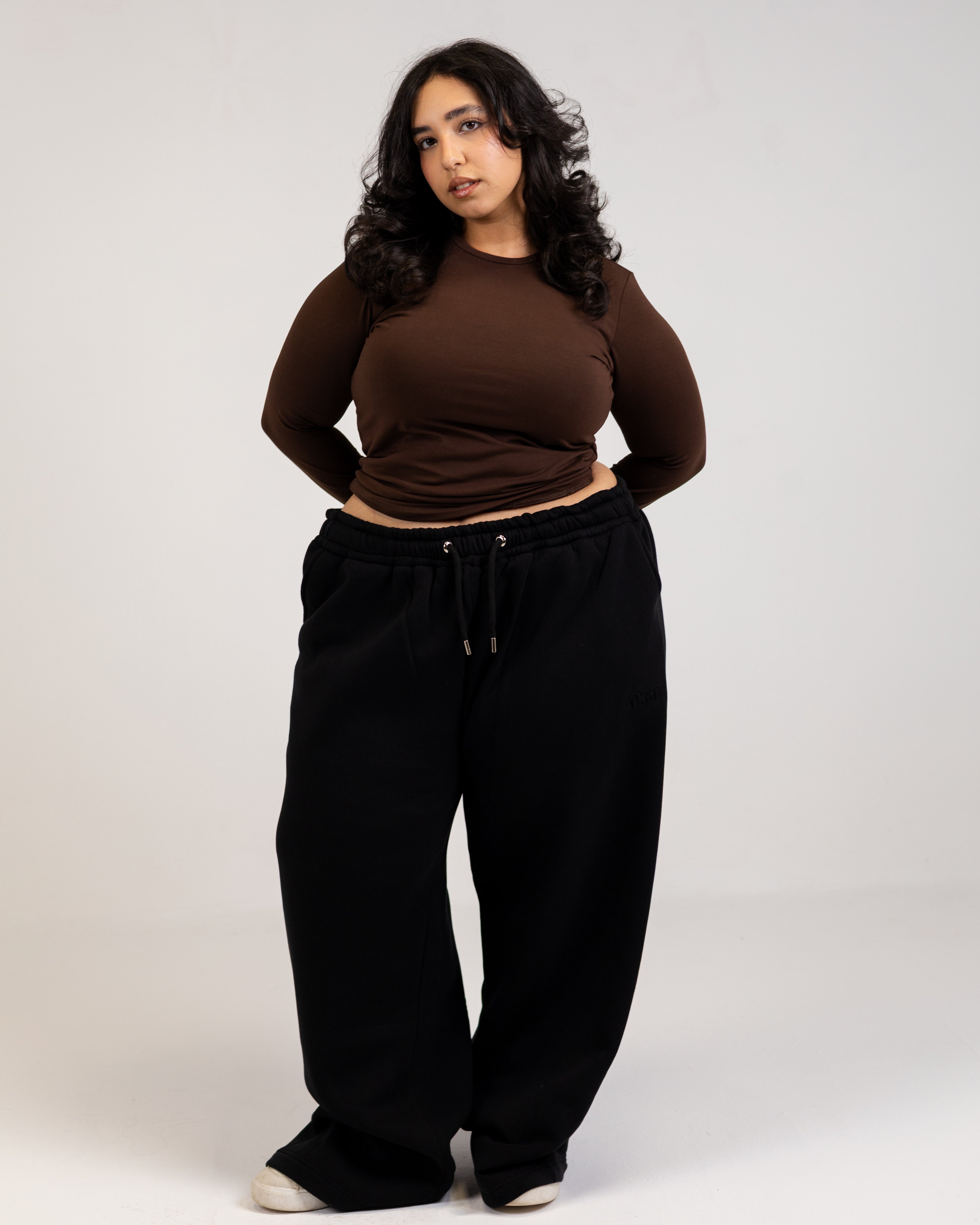 Grand-mere black sweatpants
