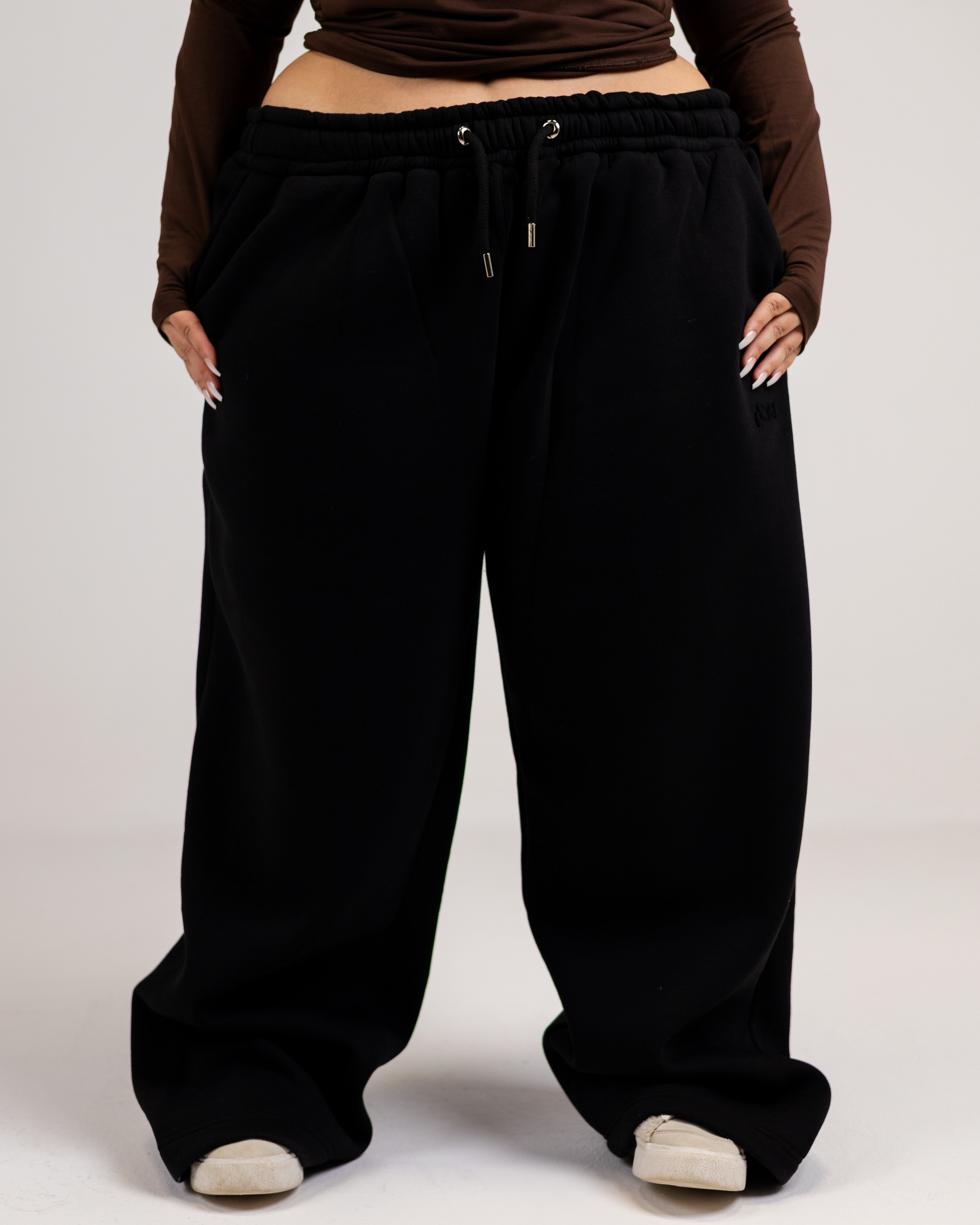 Grand-mere black sweatpants