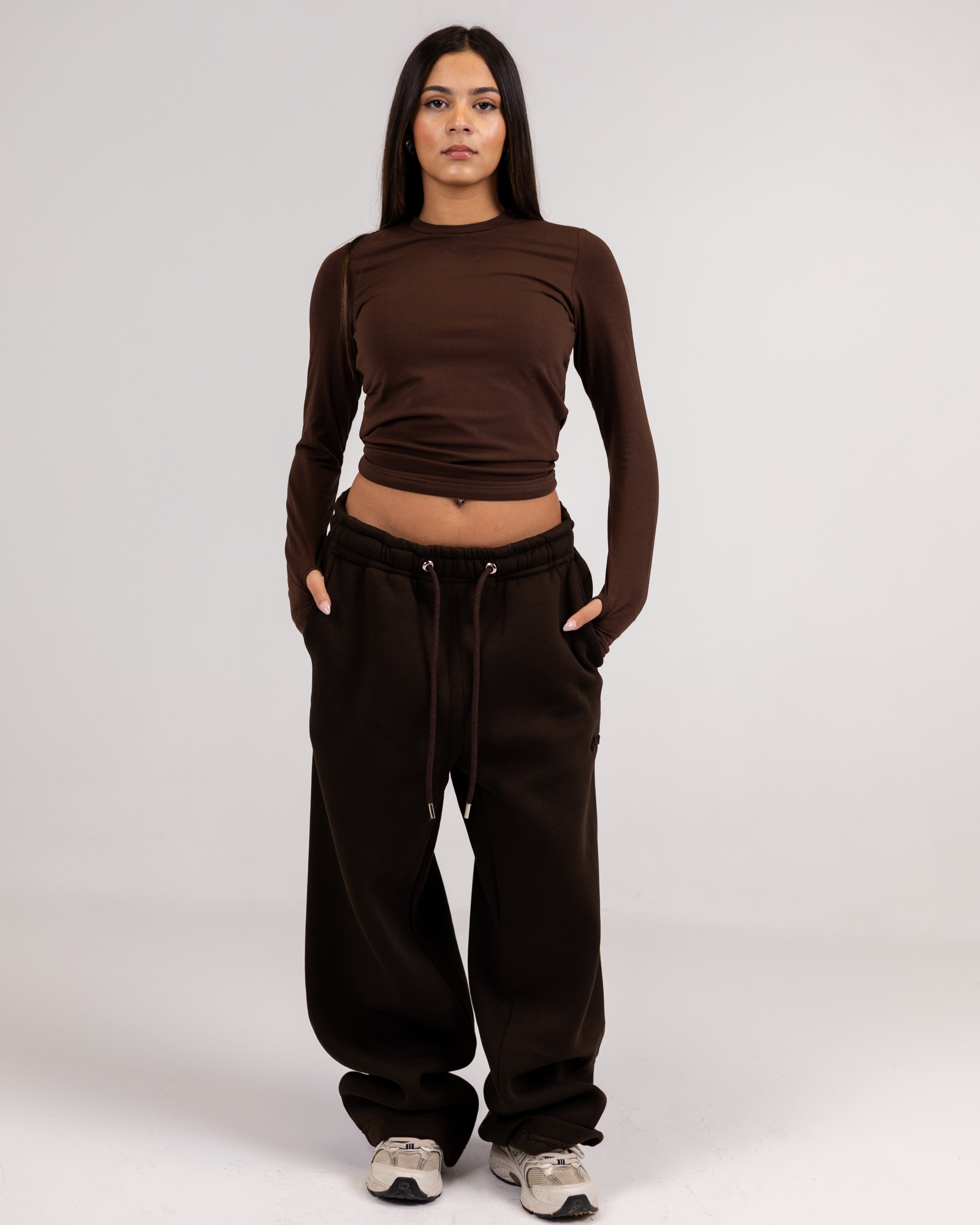 Grand-mere brown sweatpants