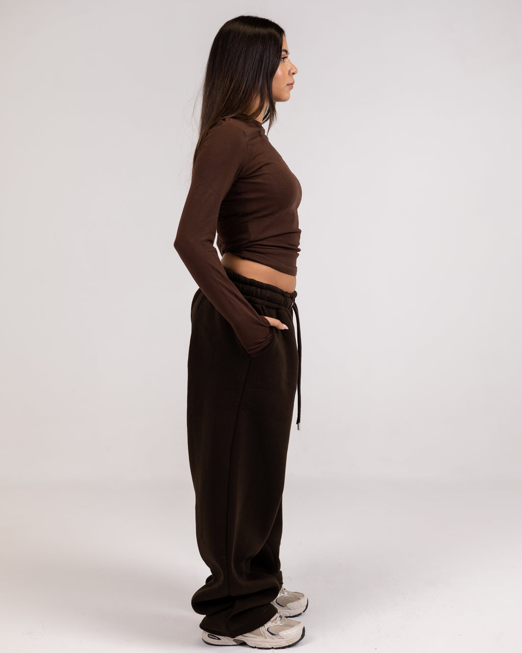 Grand-mere brown sweatpants