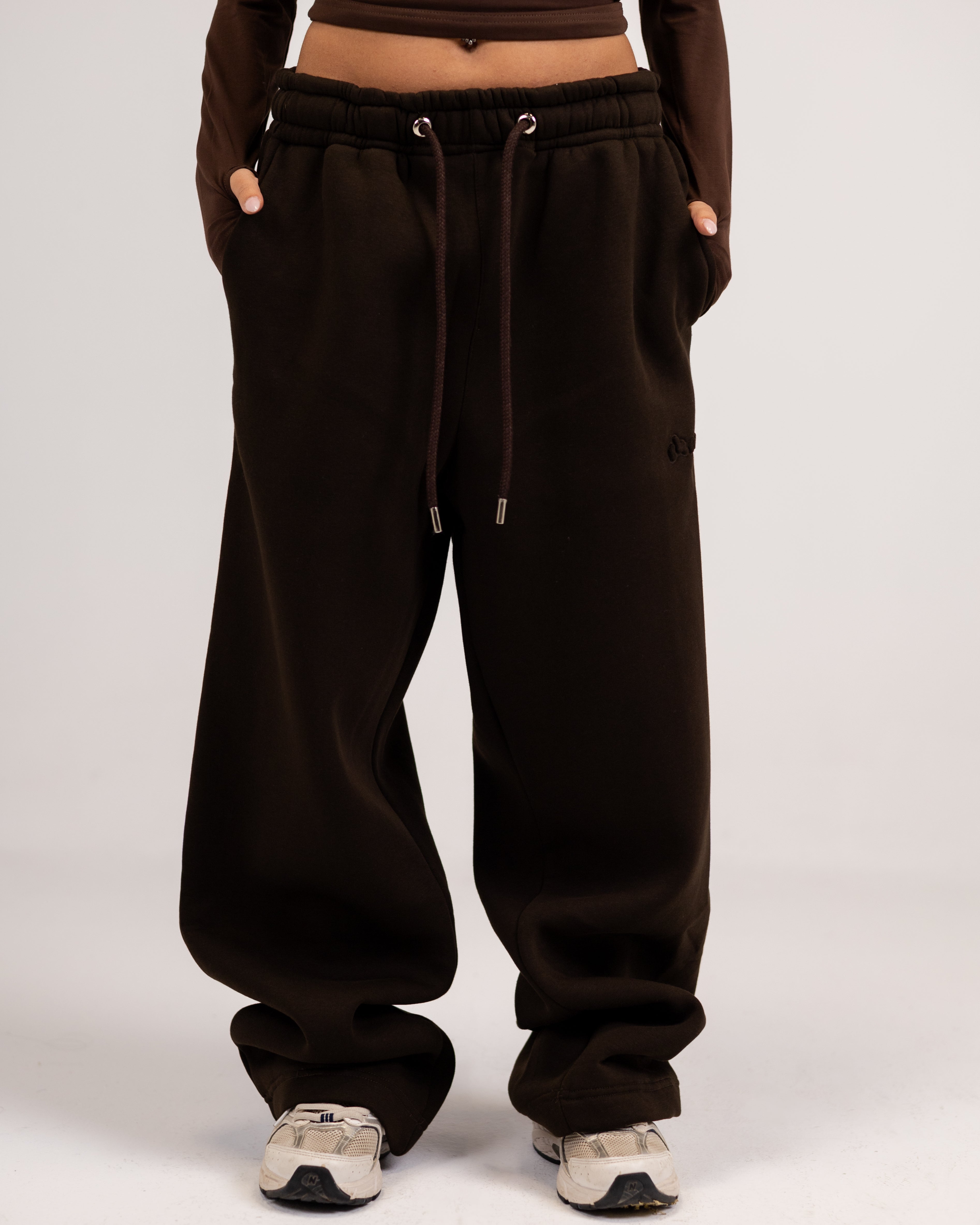 Grand-mere brown sweatpants