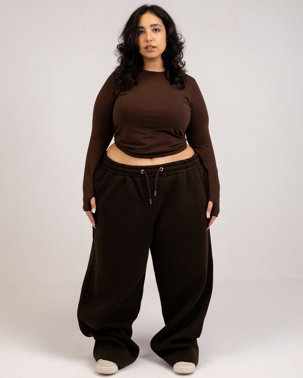 Grand-mere brown sweatpants