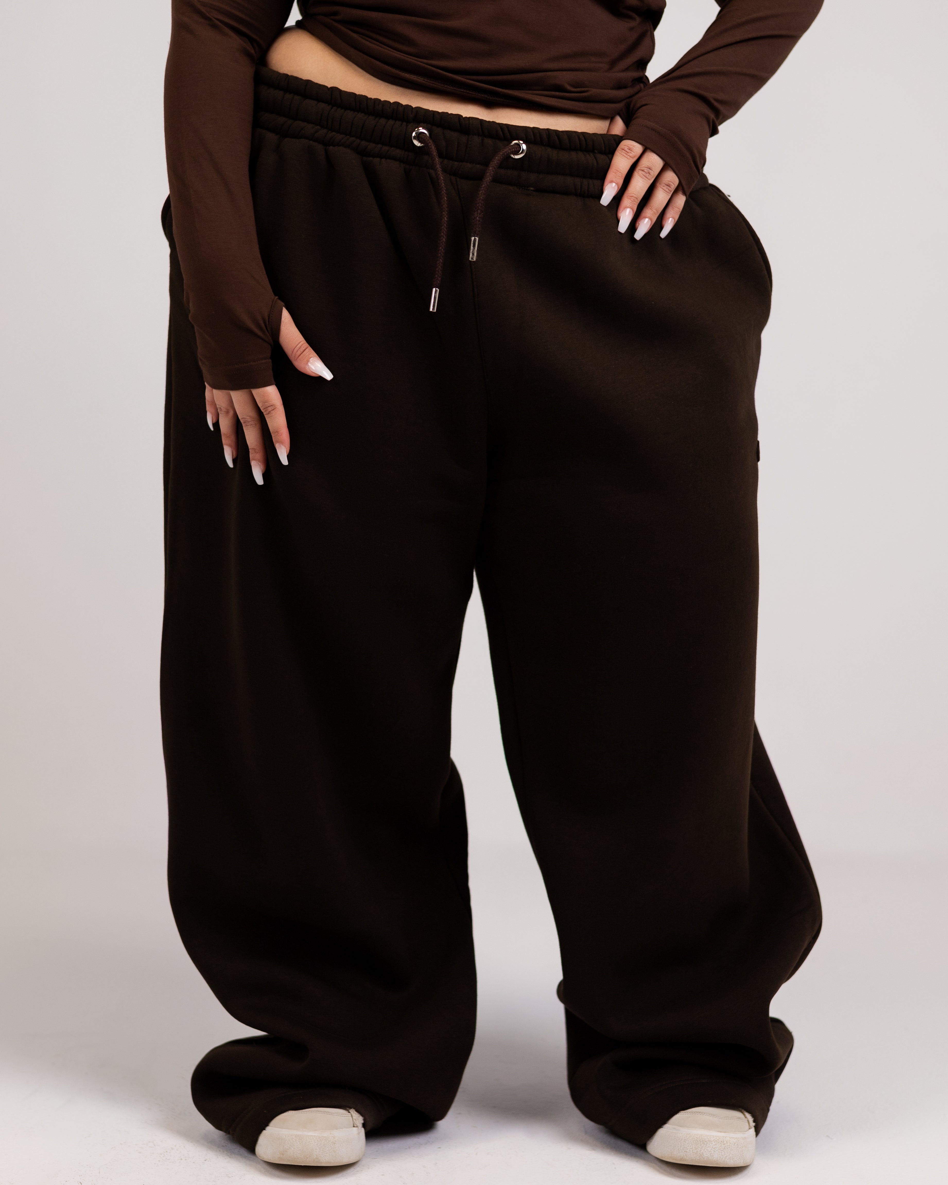 Grand-mere brown sweatpants