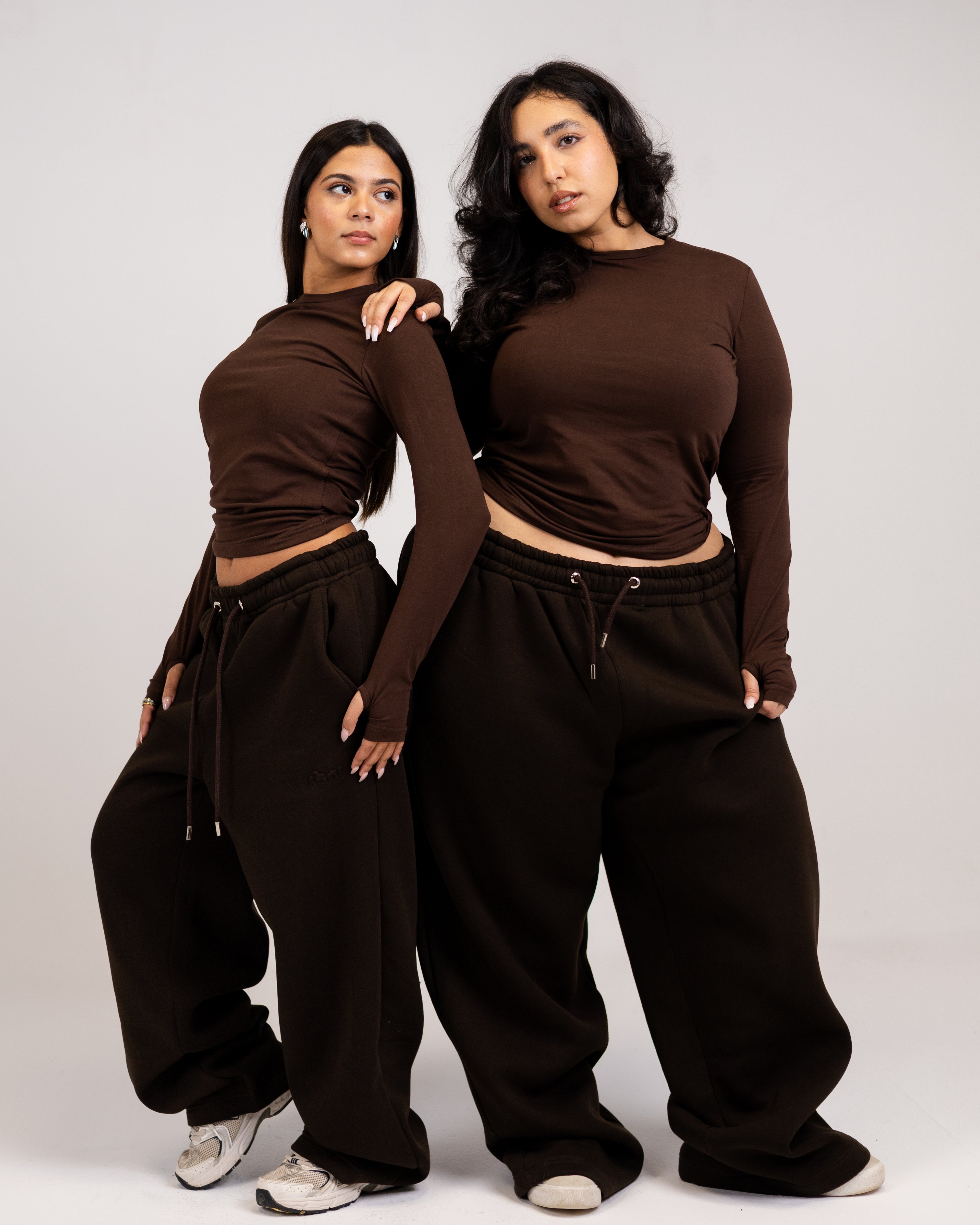 Grand-mere brown sweatpants