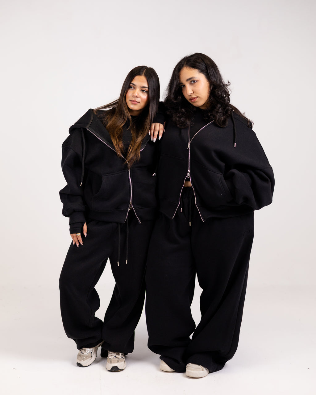 Grand-mere black zipper