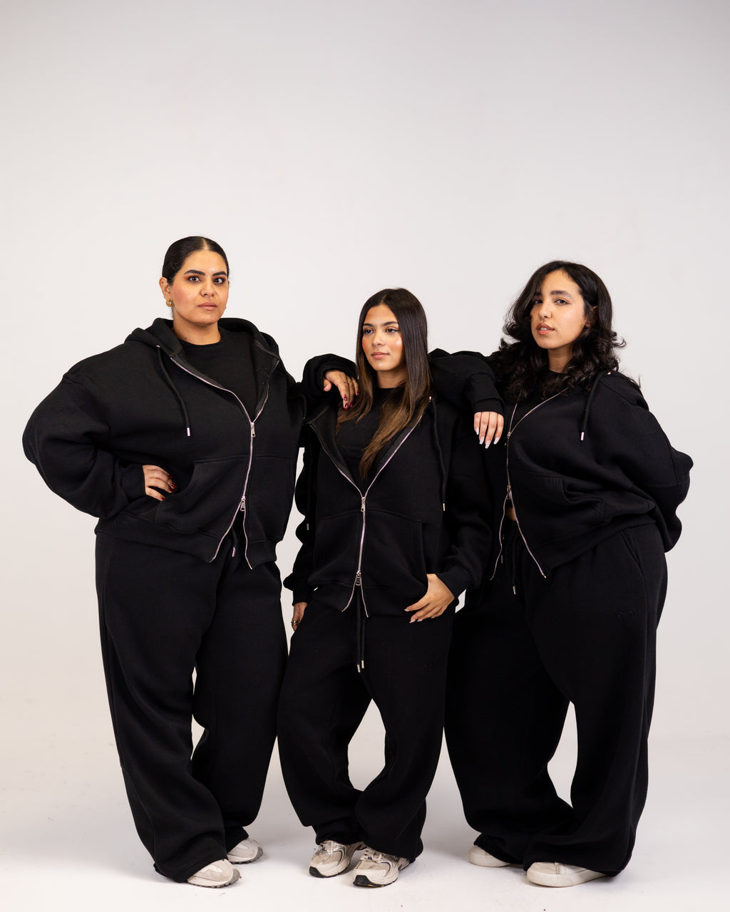 Grand-mere black zipper