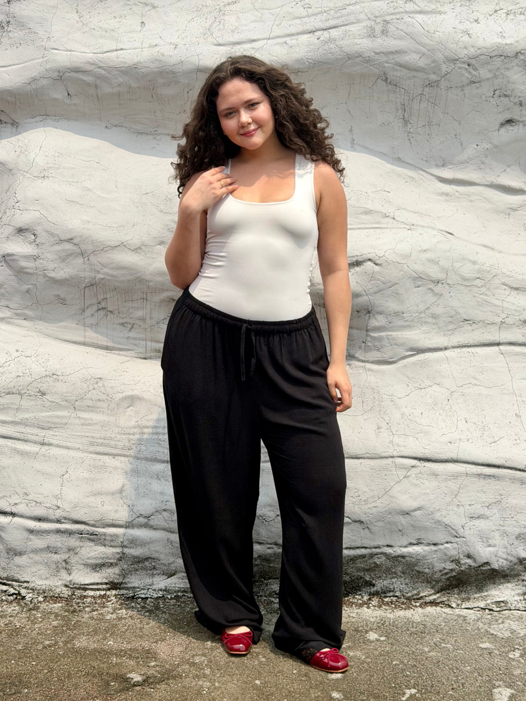 Black mamie linen