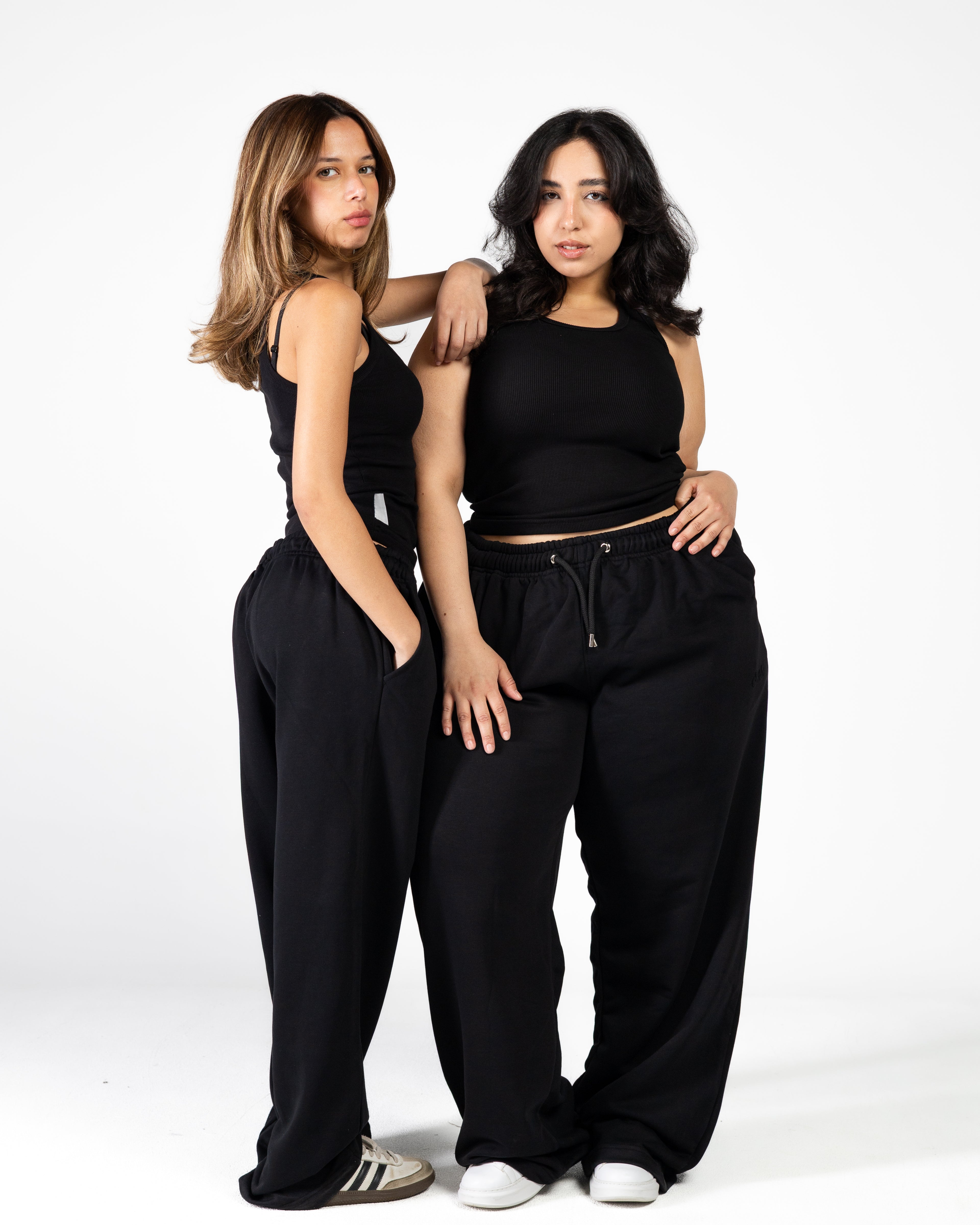 Grand-mere black sweatpants 2.0
