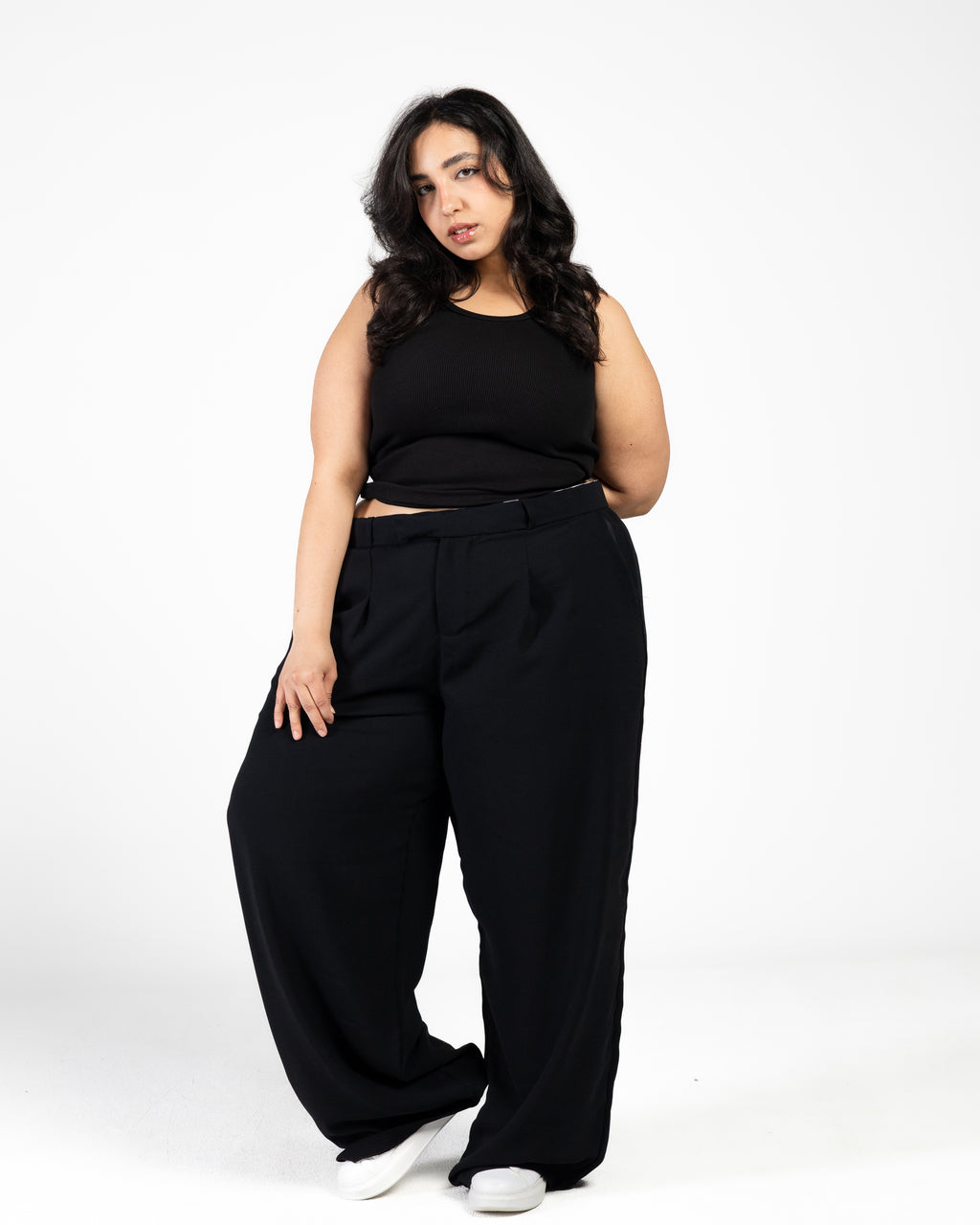 Mimi black tailored pants
