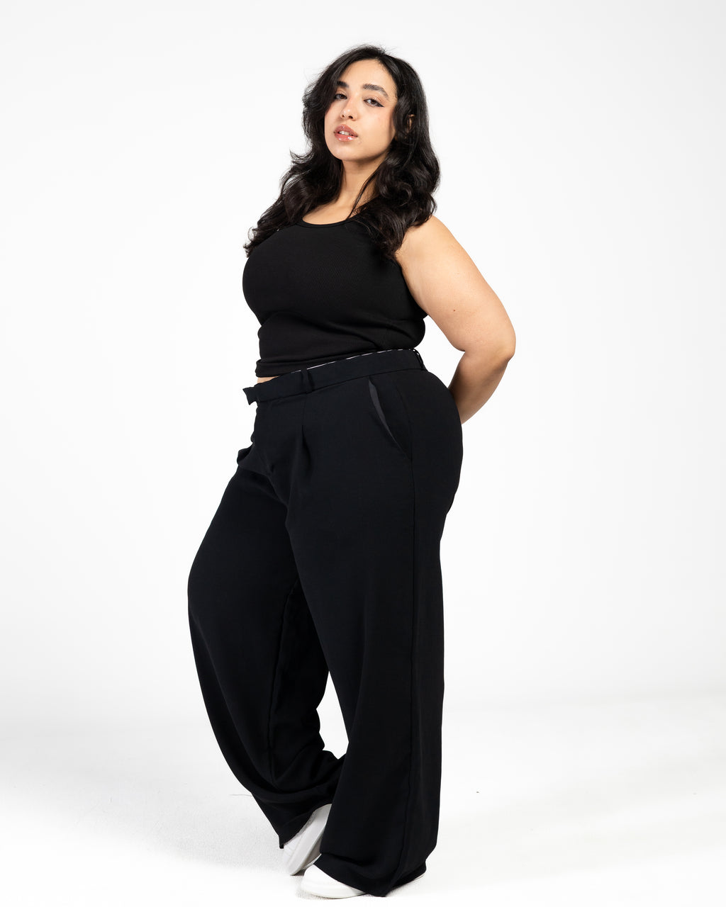 Mimi black tailored pants