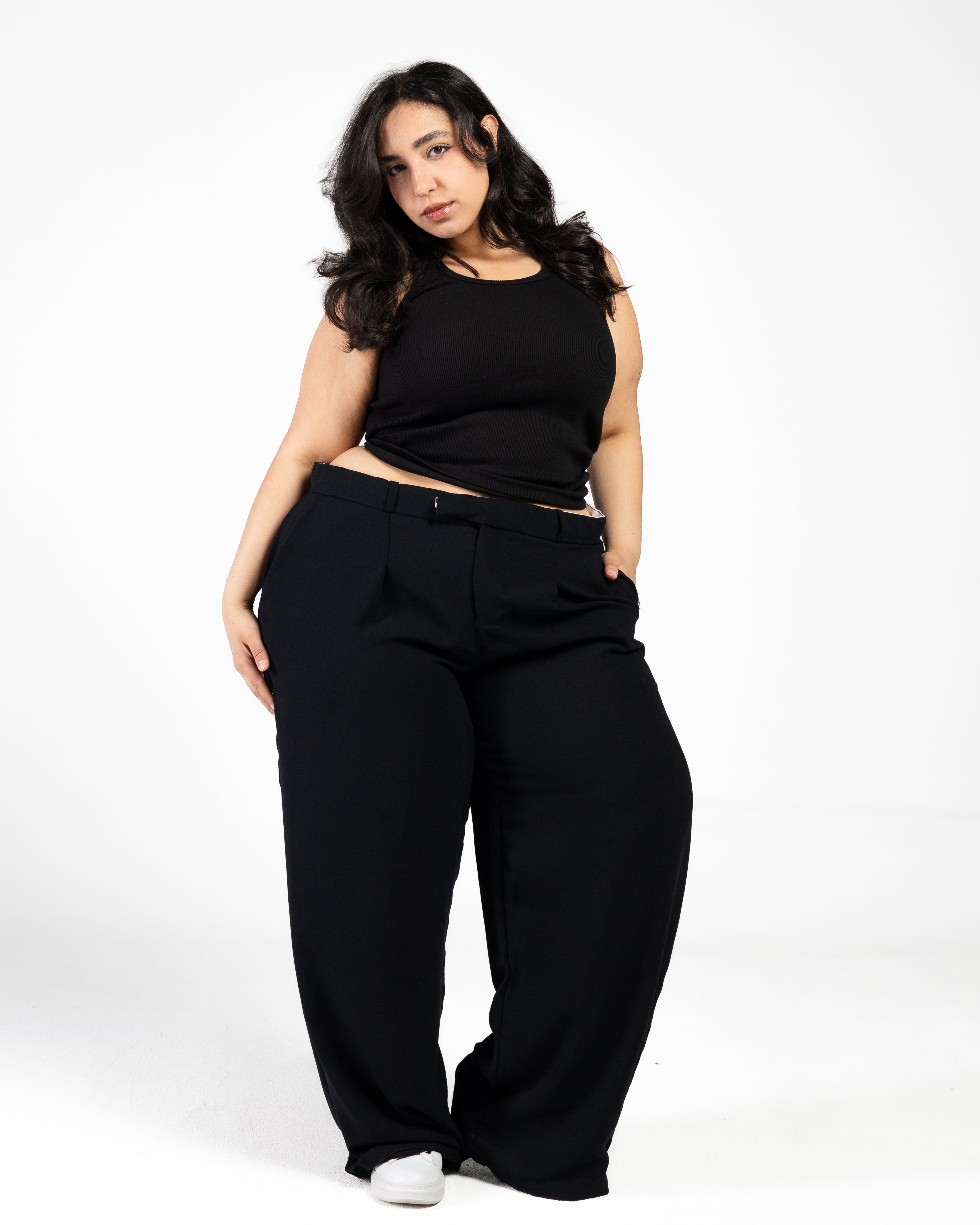 Mimi black tailored pants