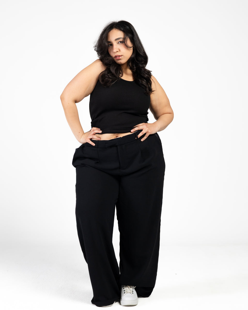 Mimi black tailored pants