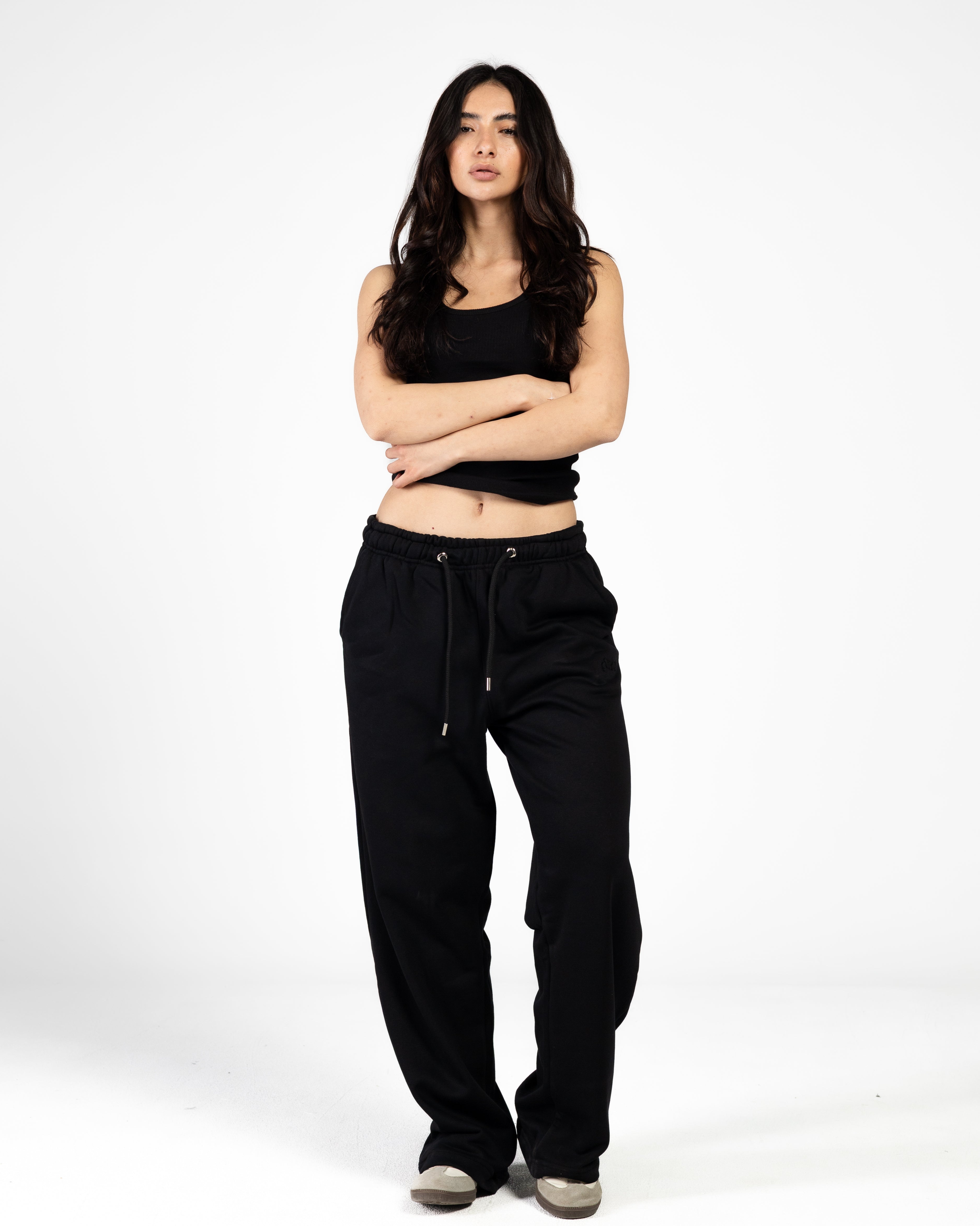 Grand-mere black sweatpants 2.0