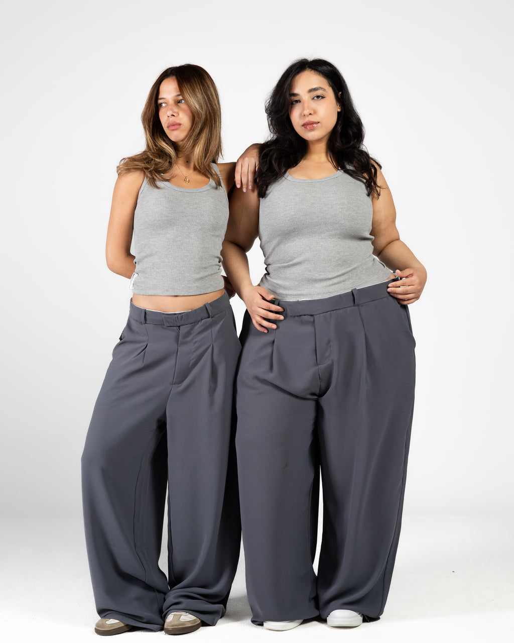Mimi grey tailored pants