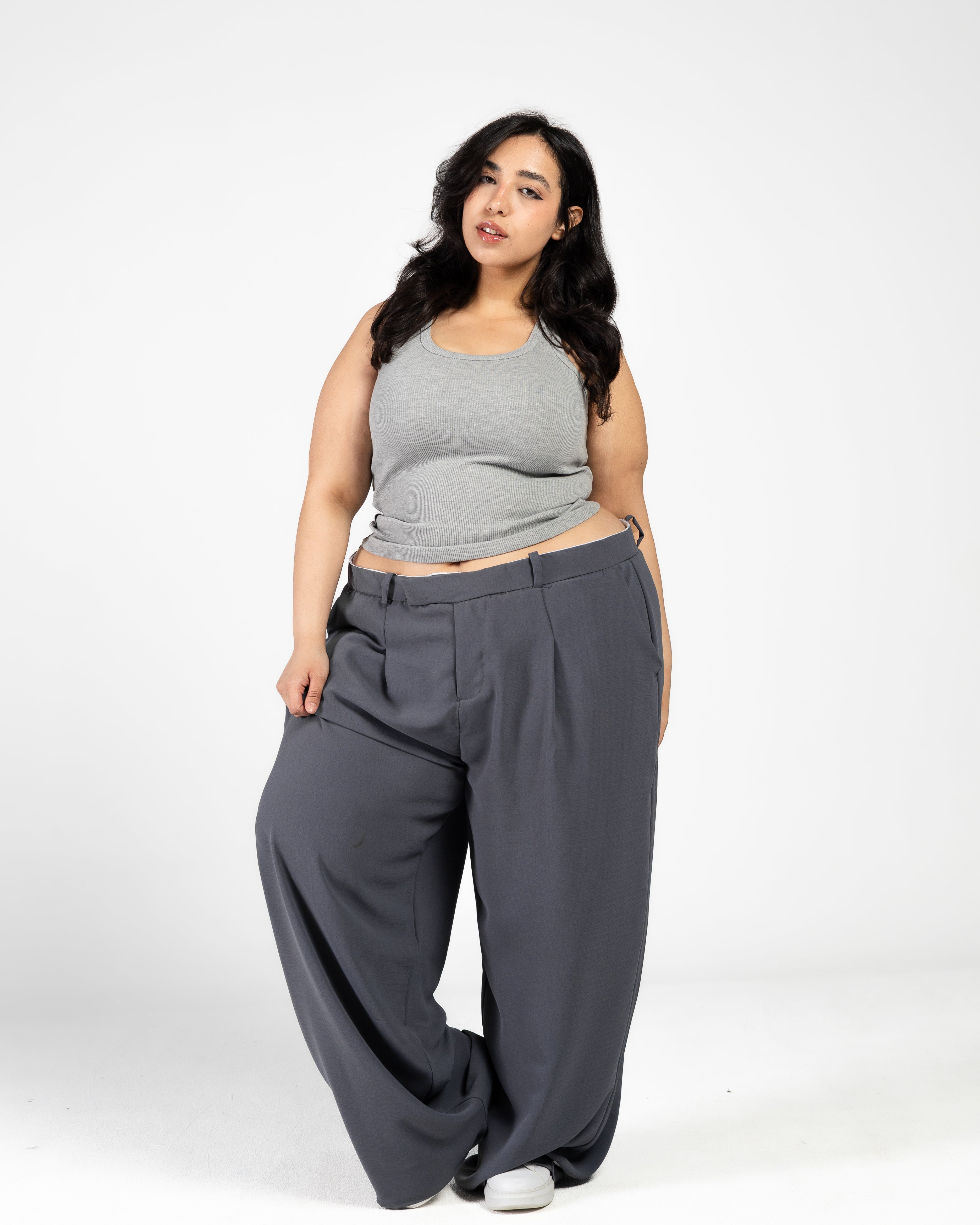 Mimi grey tailored pants