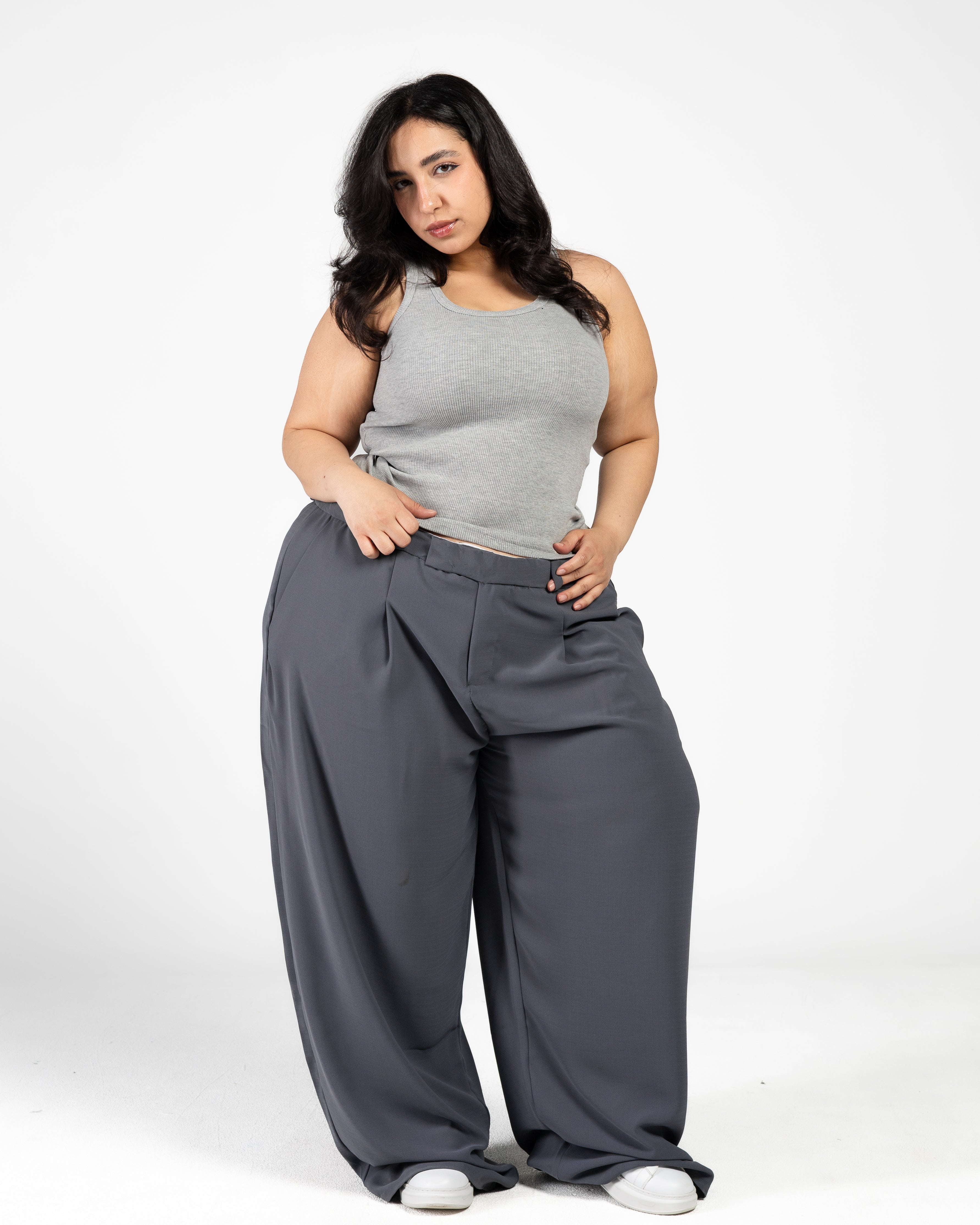 Mimi grey tailored pants