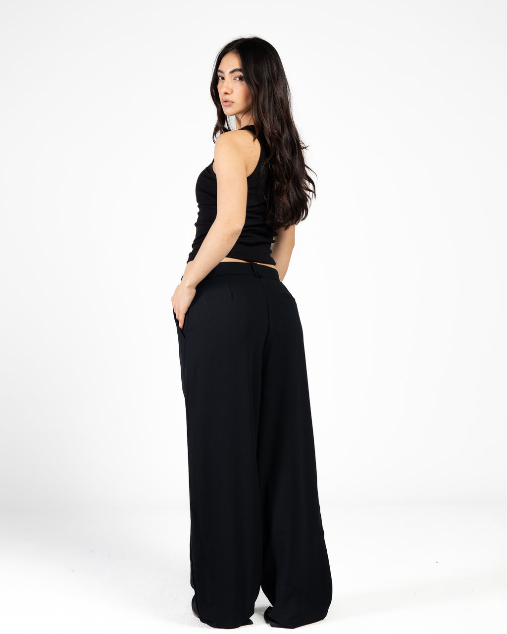 Mimi black tailored pants
