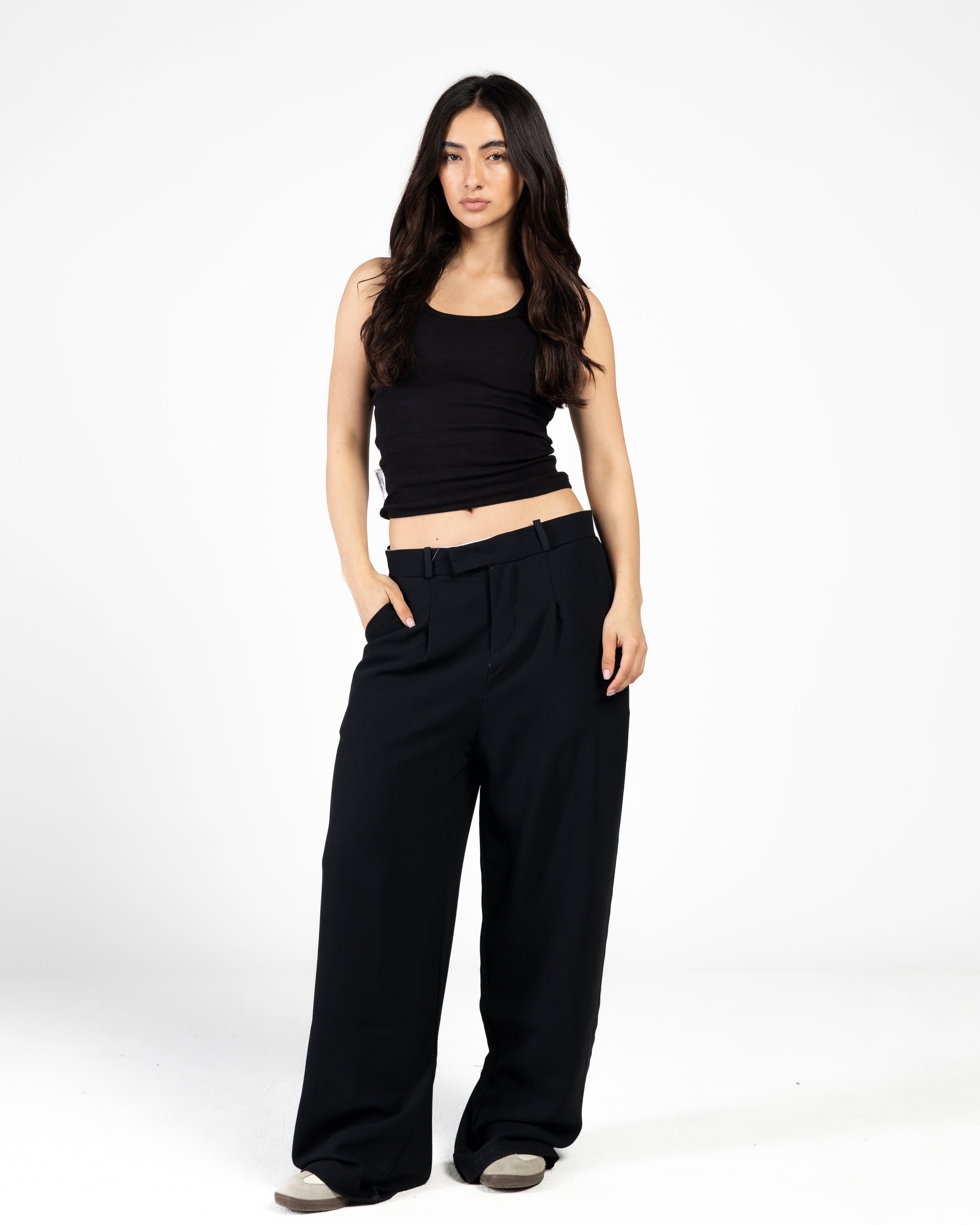 Mimi black tailored pants